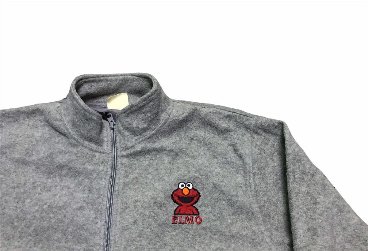 Cartoon Network vintage Sesame street Elmo fleece jacket Size US S / EU 44-46 / 1 - 3 Thumbnail