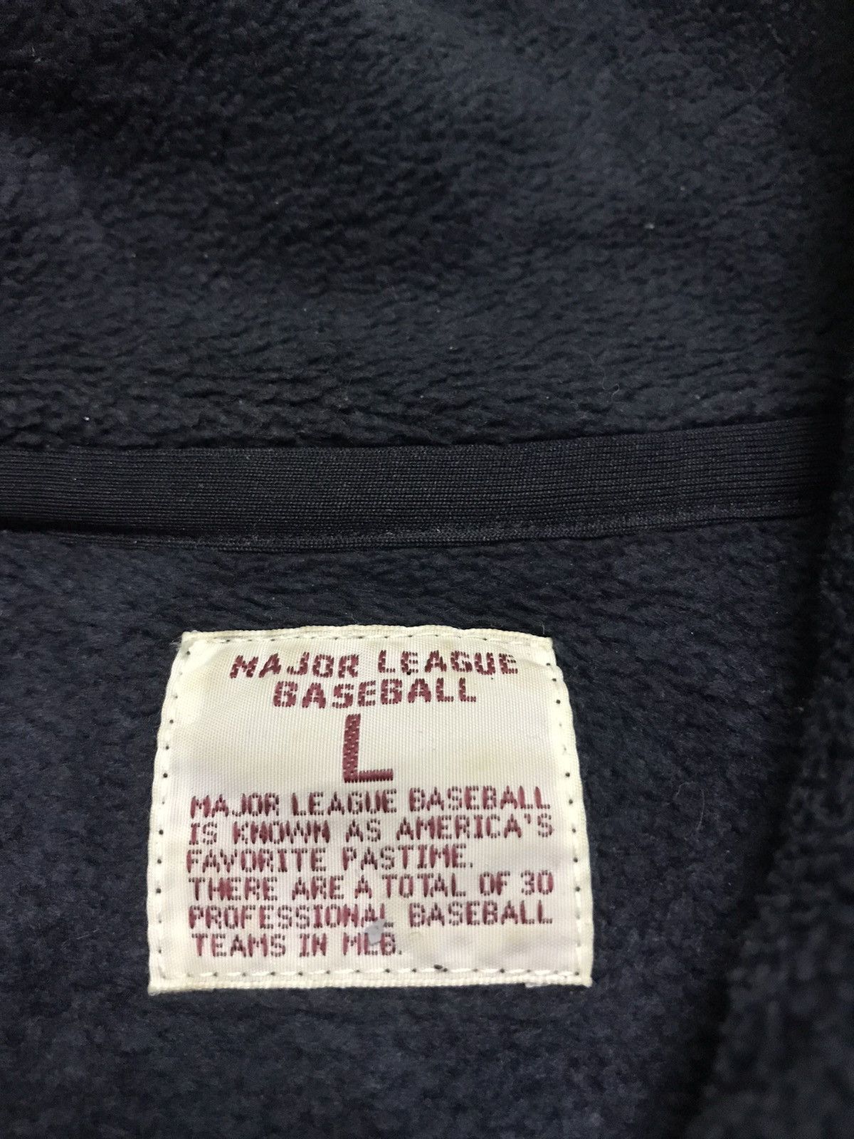 MLB Yankees fleece half zipper jacket Size US L / EU 52-54 / 3 - 5 Thumbnail