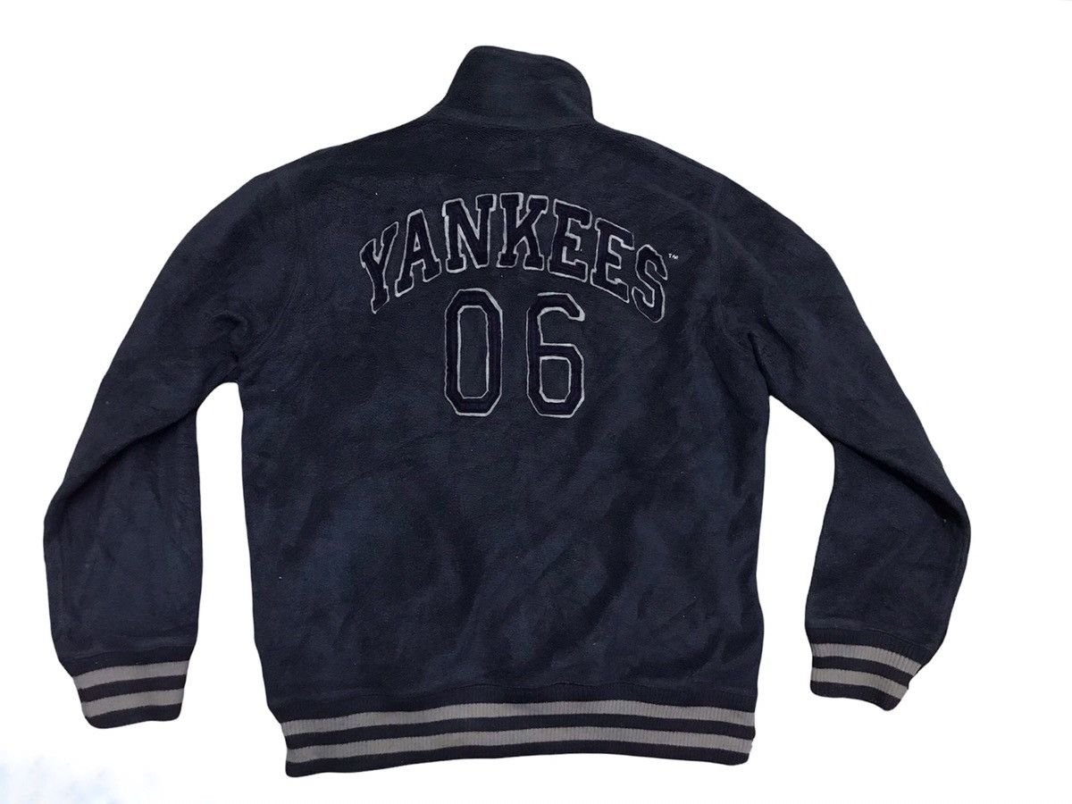 MLB Yankees fleece half zipper jacket Size US L / EU 52-54 / 3 - 1 Thumbnail