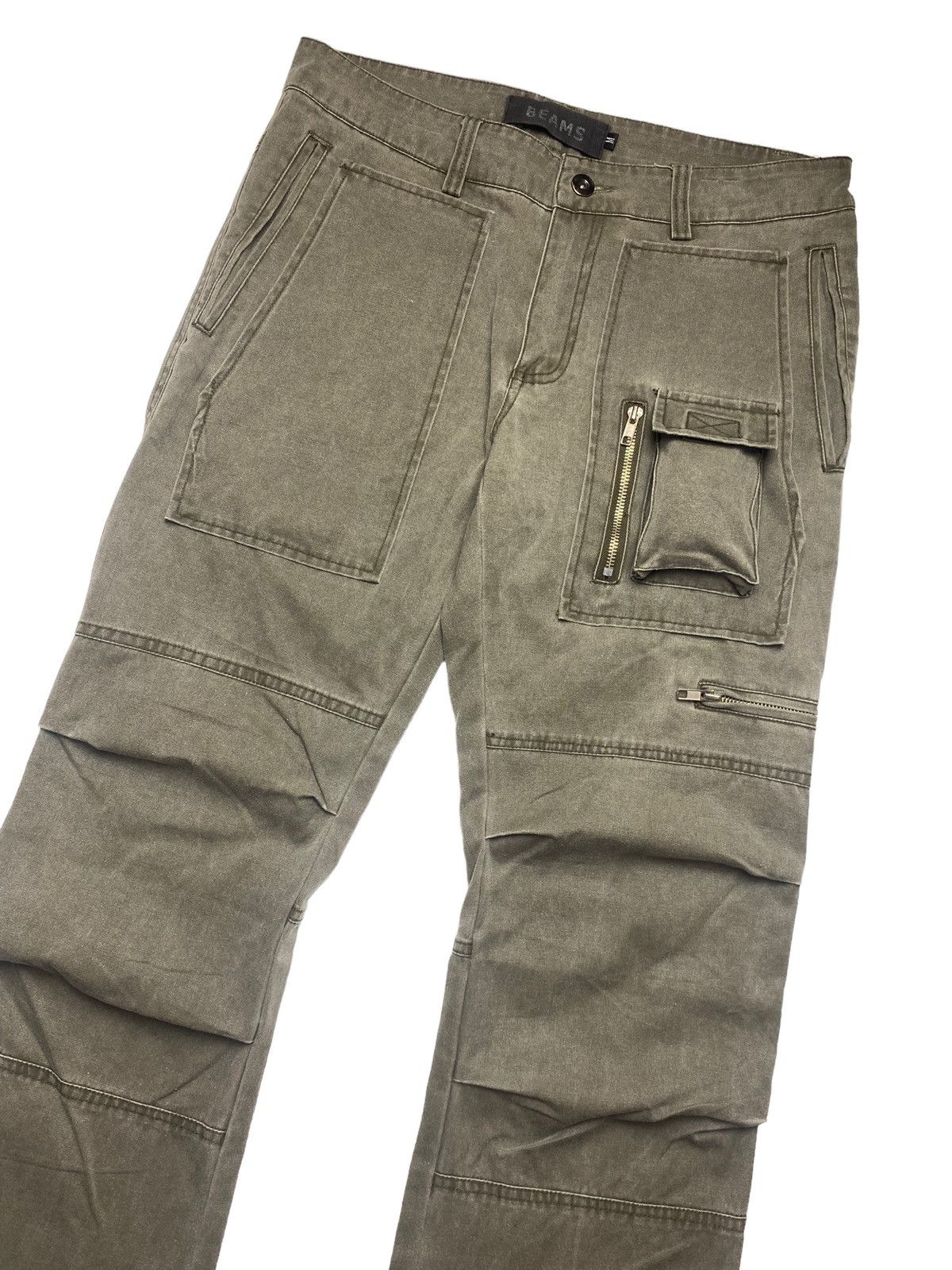 Beams Plus 2000s Beams - Multipocket Flared Cargo Size US 30 / EU 46 - 3 Thumbnail