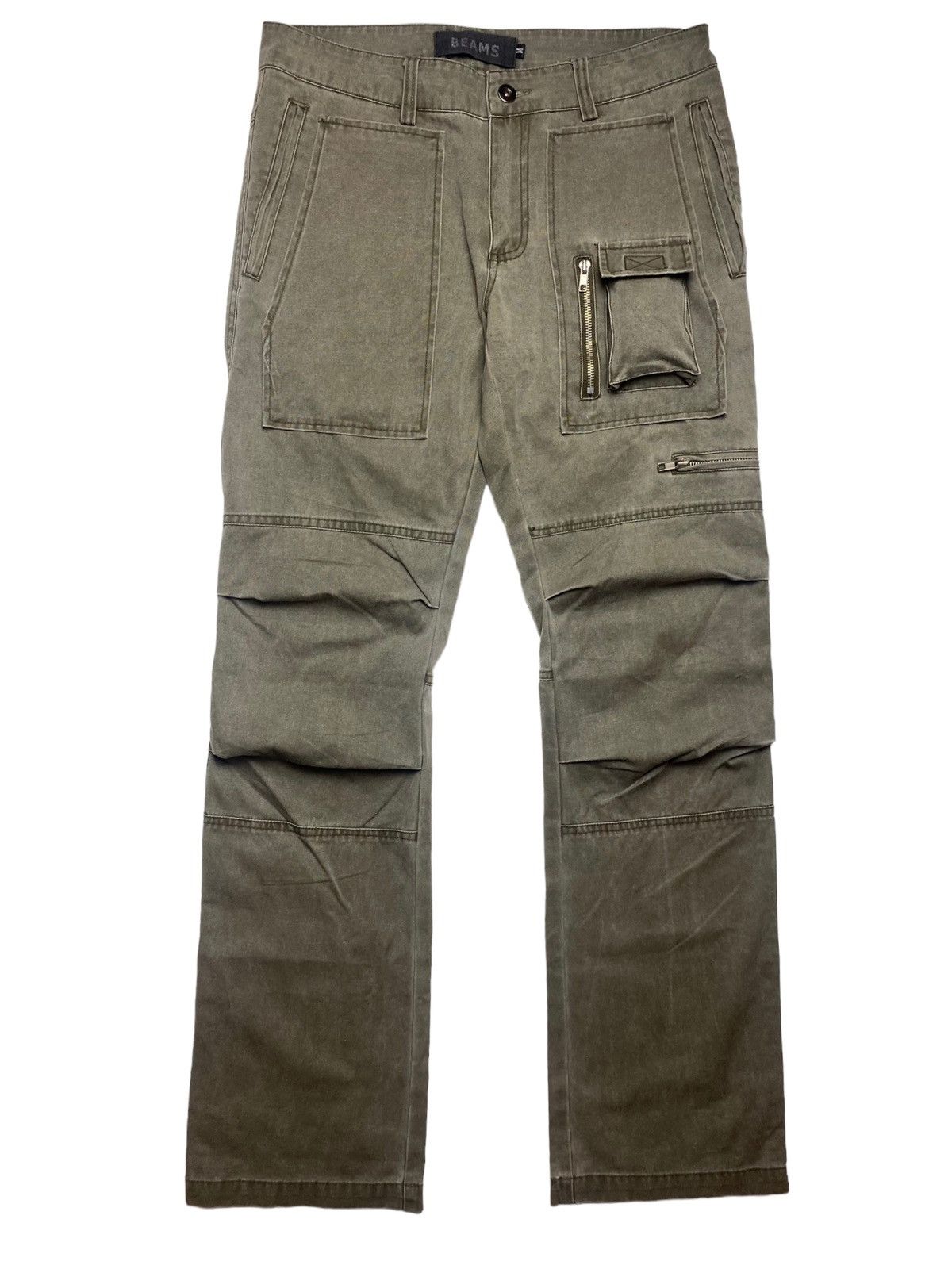 Beams Plus 2000s Beams - Multipocket Flared Cargo Size US 30 / EU 46 - 1 Thumbnail