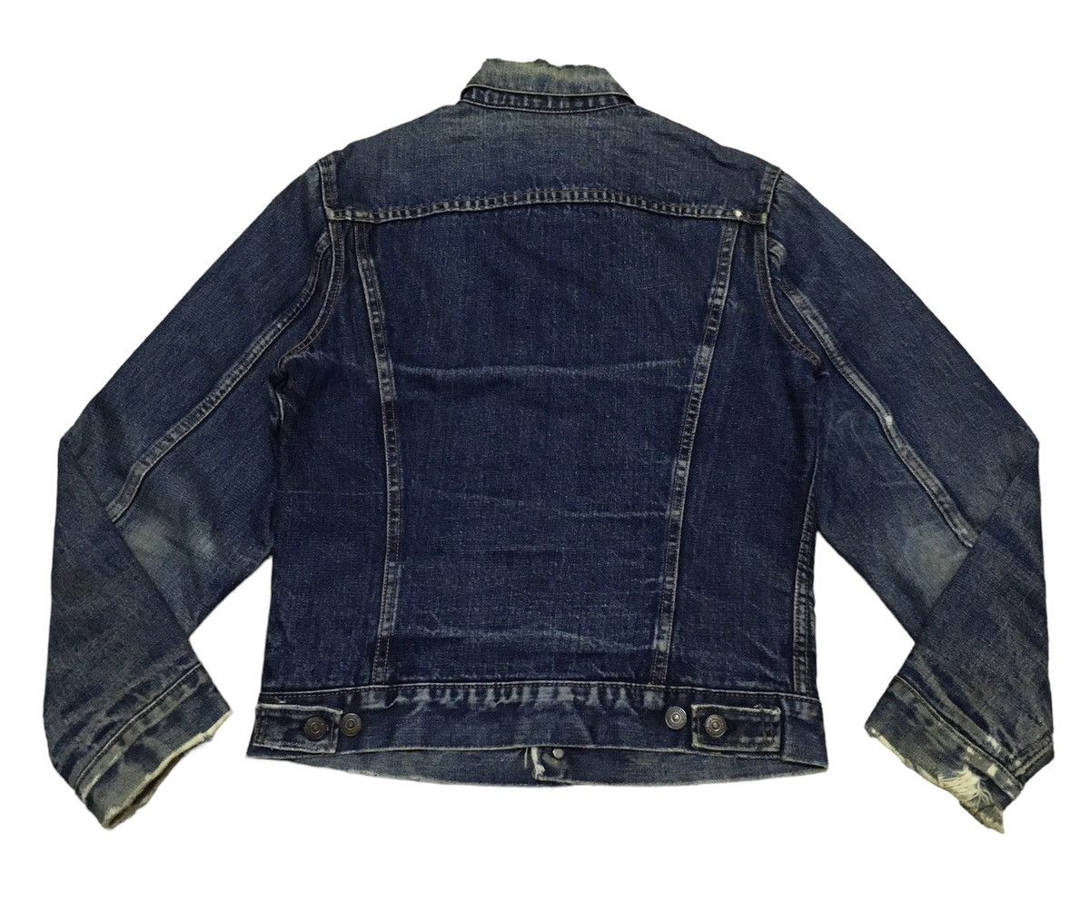 Vintage Levis 70505 Distressed Big E Blanket Trucker 1960s