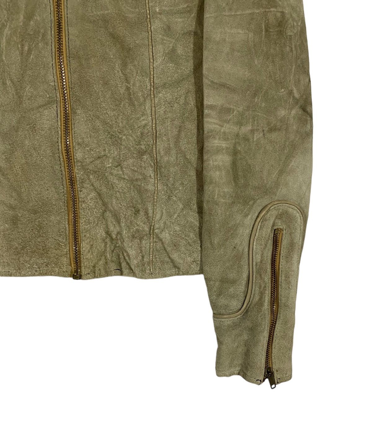 Vintage Vtg🔥Leather Suede Patterned American Style Cowboy Jacket Size US M / EU 48-50 / 2 - 9 Thumbnail