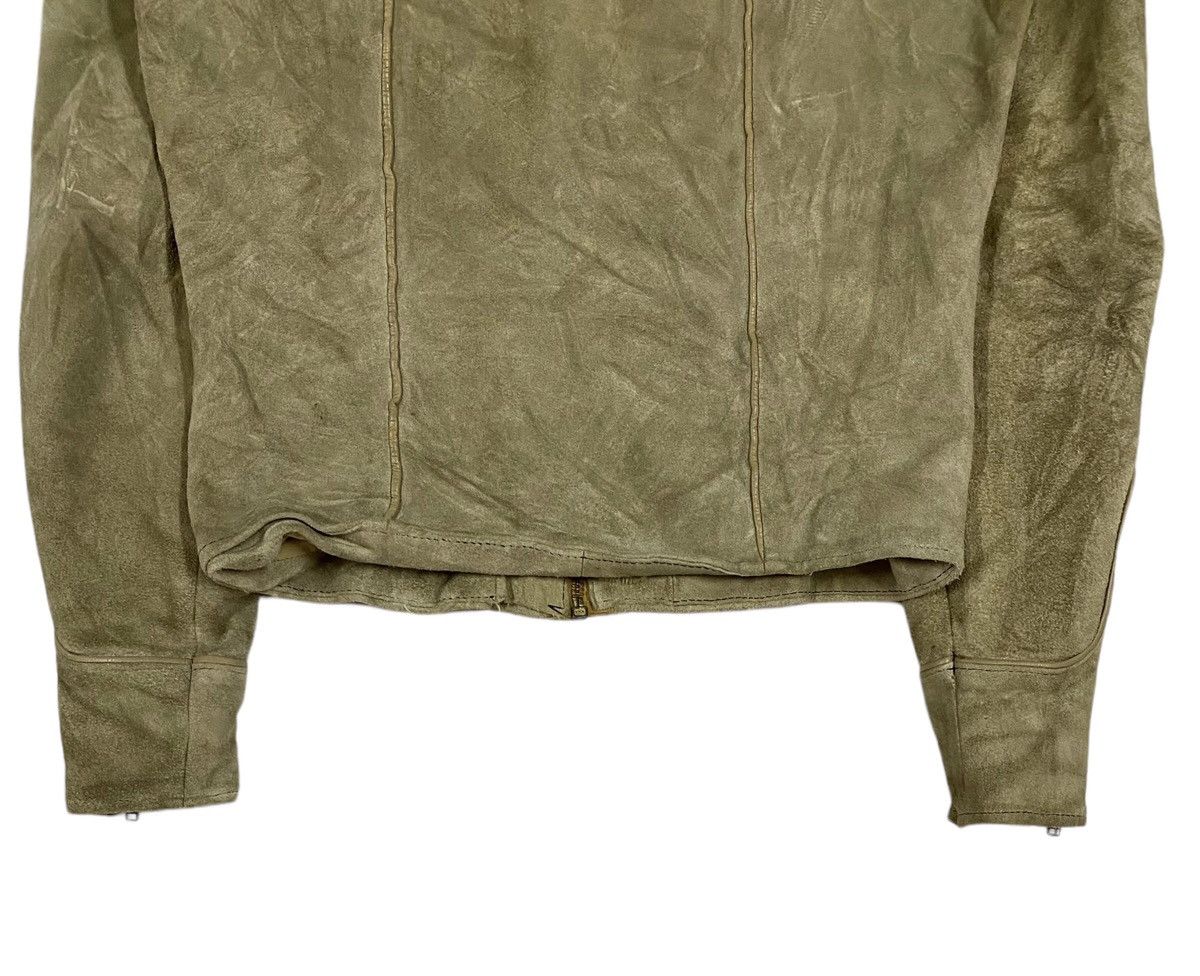 Vintage Vtg🔥Leather Suede Patterned American Style Cowboy Jacket Size US M / EU 48-50 / 2 - 13 Thumbnail