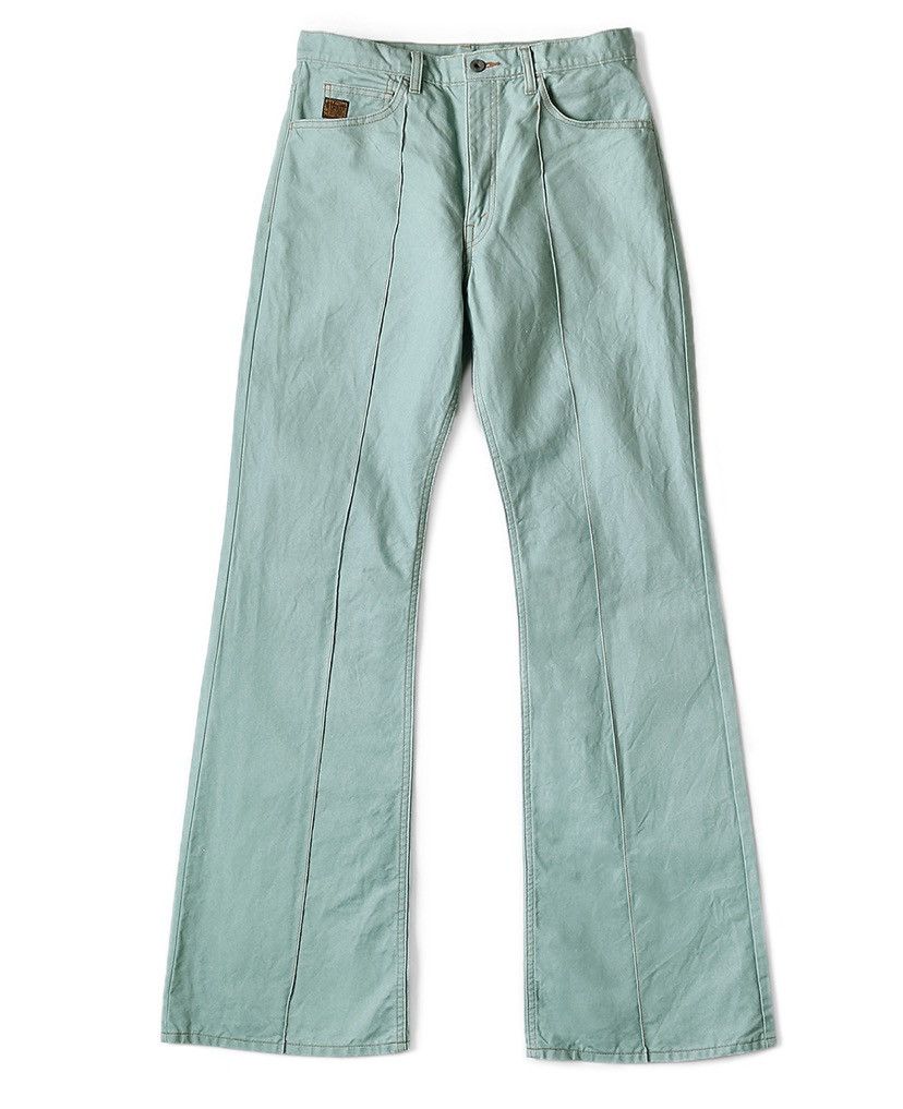 Kapital Kapital canvas 5p rat flare pants Size US 34 / EU 50 - 1 Thumbnail