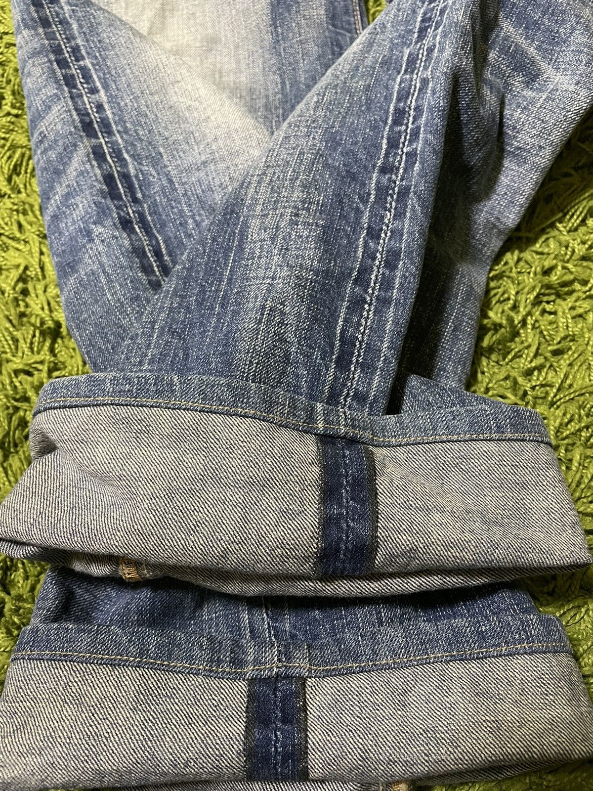 Japanese Brand John Bull Distressed look Selvaged Size US 32 / EU 48 - 6 Thumbnail