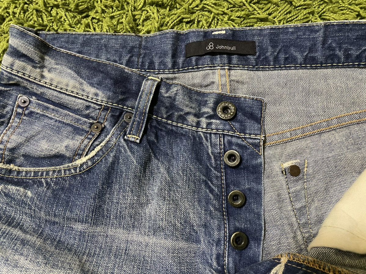 Japanese Brand John Bull Distressed look Selvaged Size US 32 / EU 48 - 3 Thumbnail