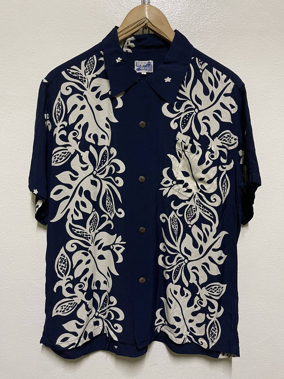 Beams Plus Beams Hawaii Shirt Rayon by Sun Surf Size US L / EU 52-54 / 3 - 1 Thumbnail