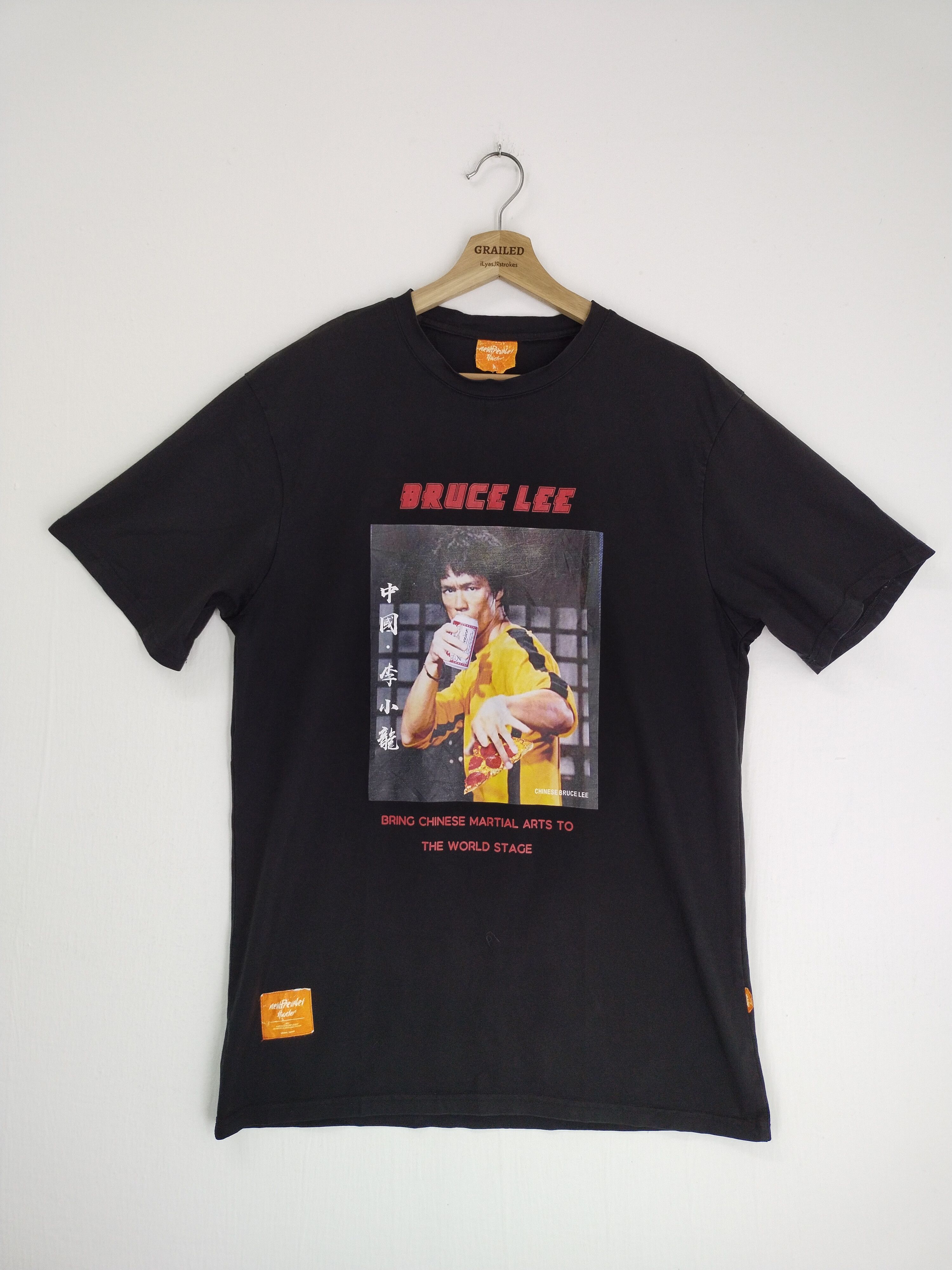 Vintage VINTAGE BRUCE LEE ARTS FIGHTING SHIRT TEE Size US M / EU 48-50 / 2 - 1 Thumbnail