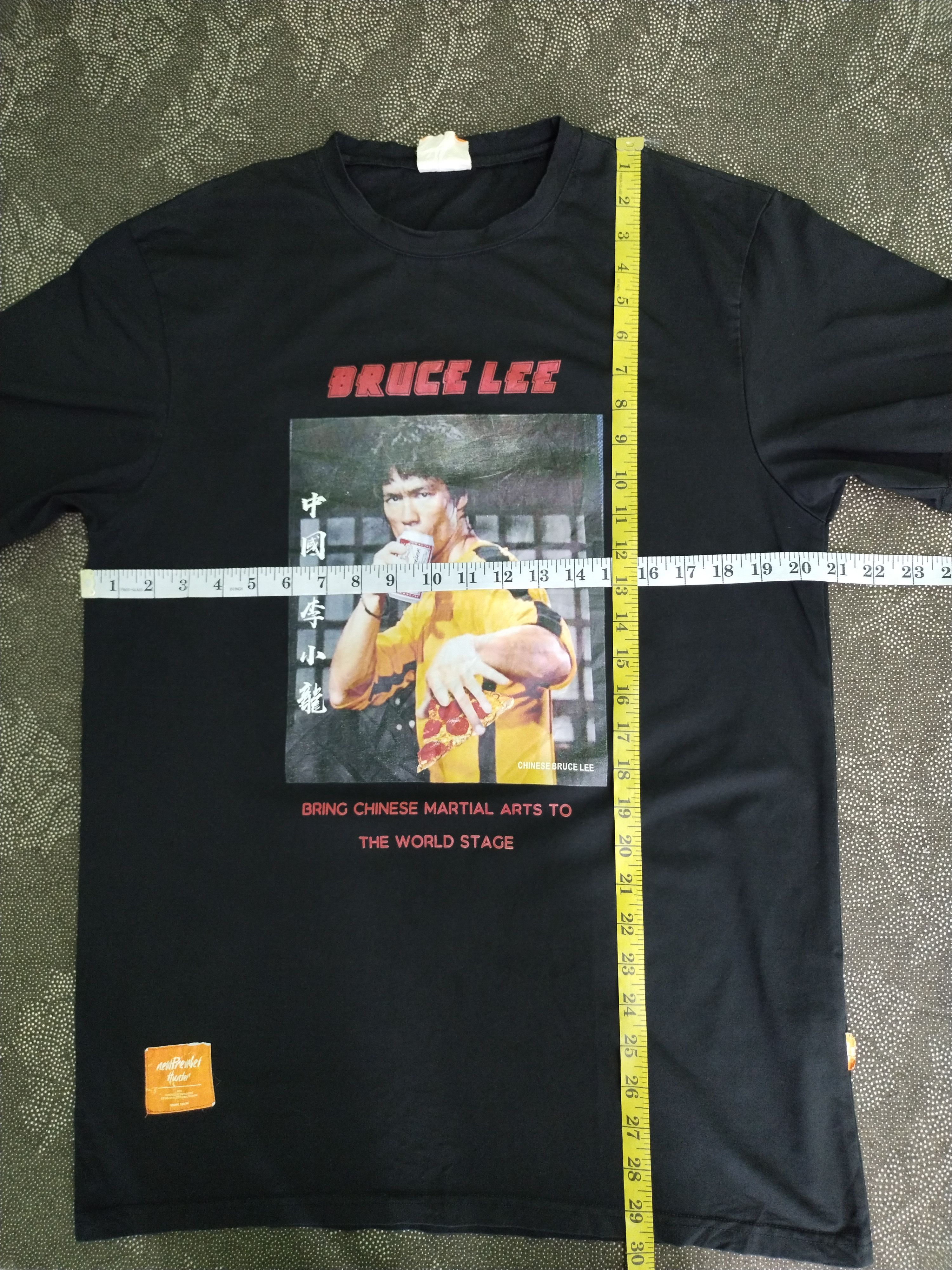 Vintage VINTAGE BRUCE LEE ARTS FIGHTING SHIRT TEE Size US M / EU 48-50 / 2 - 9 Thumbnail