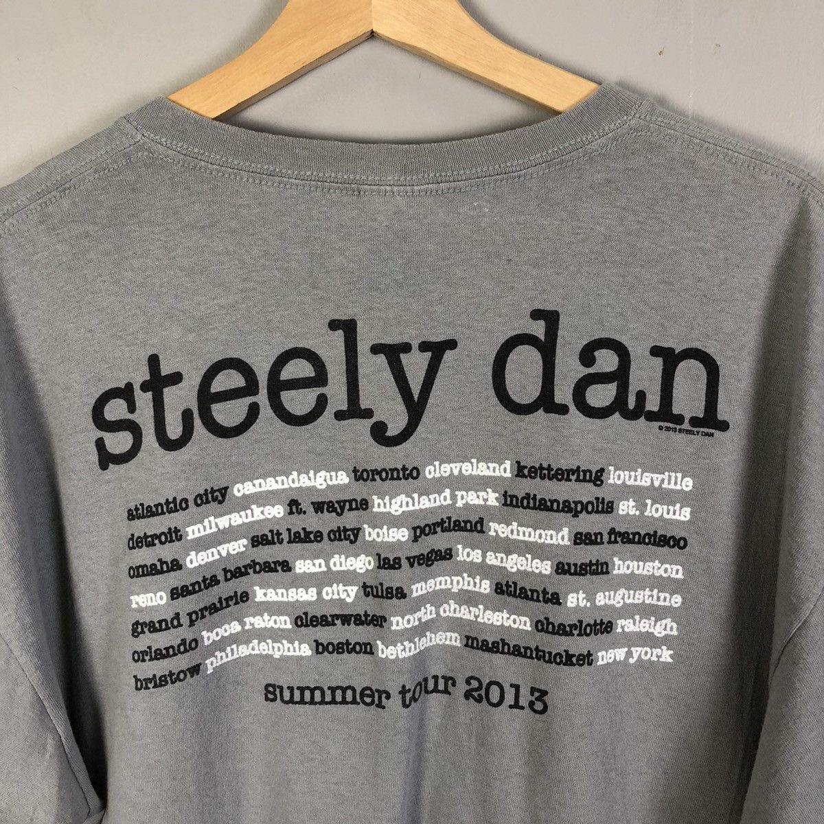 Steely Dan 2013 Tour Tshirt