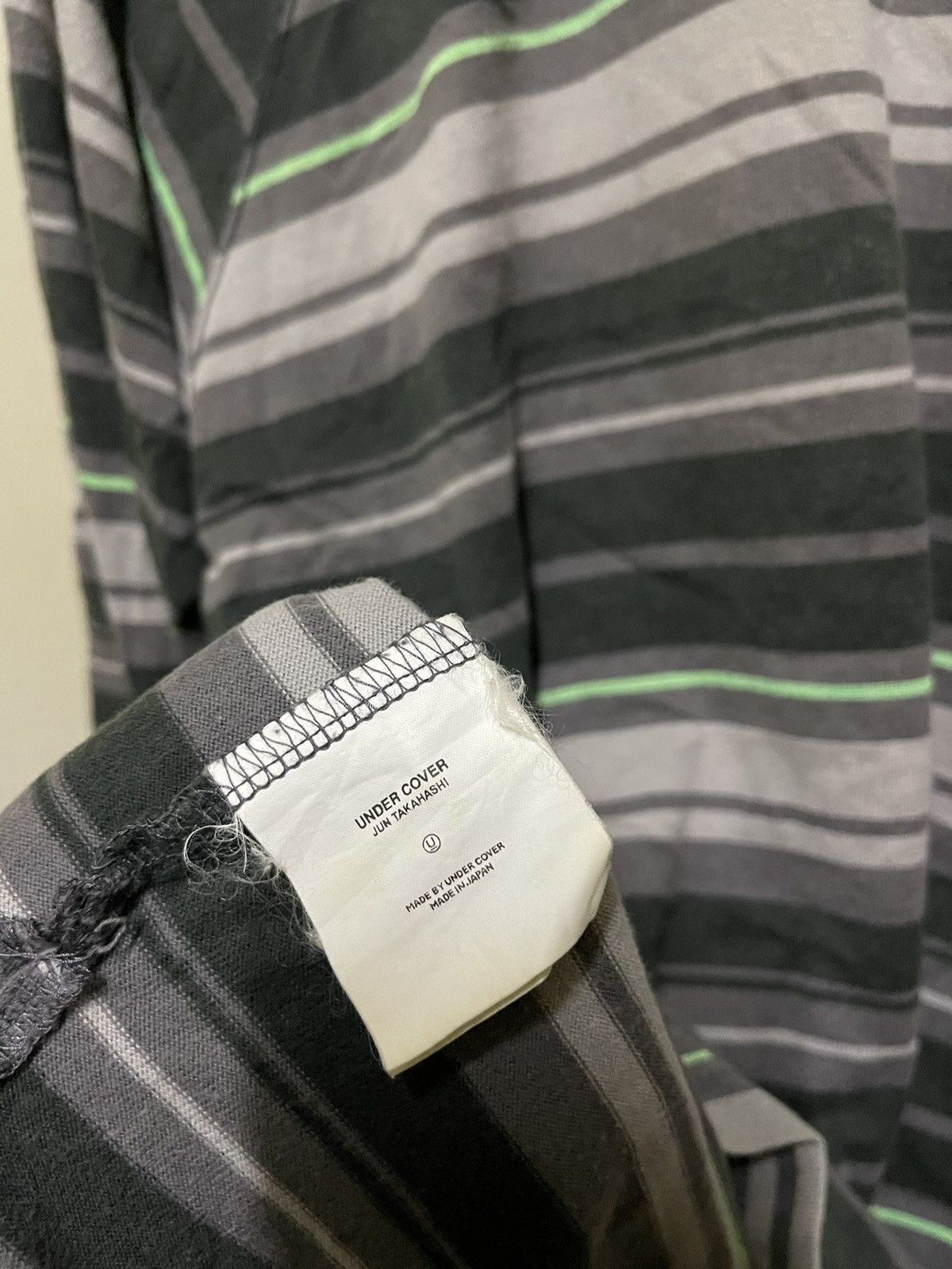 Jun Takahashi Generation Fuck You Stripes Shirt Size US L / EU 52-54 / 3 - 11 Thumbnail