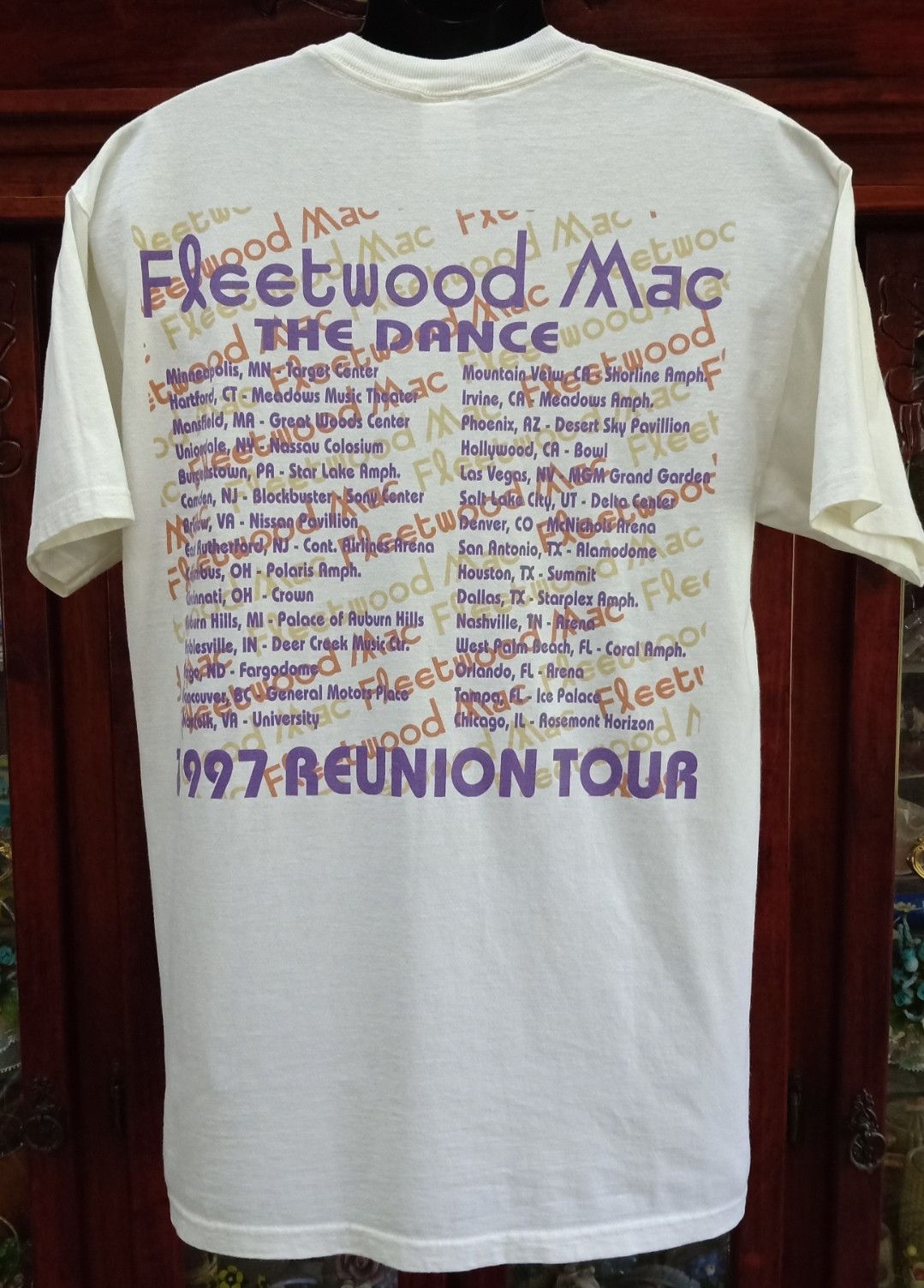 Band Tees Vintage Fleetwood Mac 1997 Reunion Tour T-shirt Size US L / EU 52-54 / 3 - 2 Thumbnail
