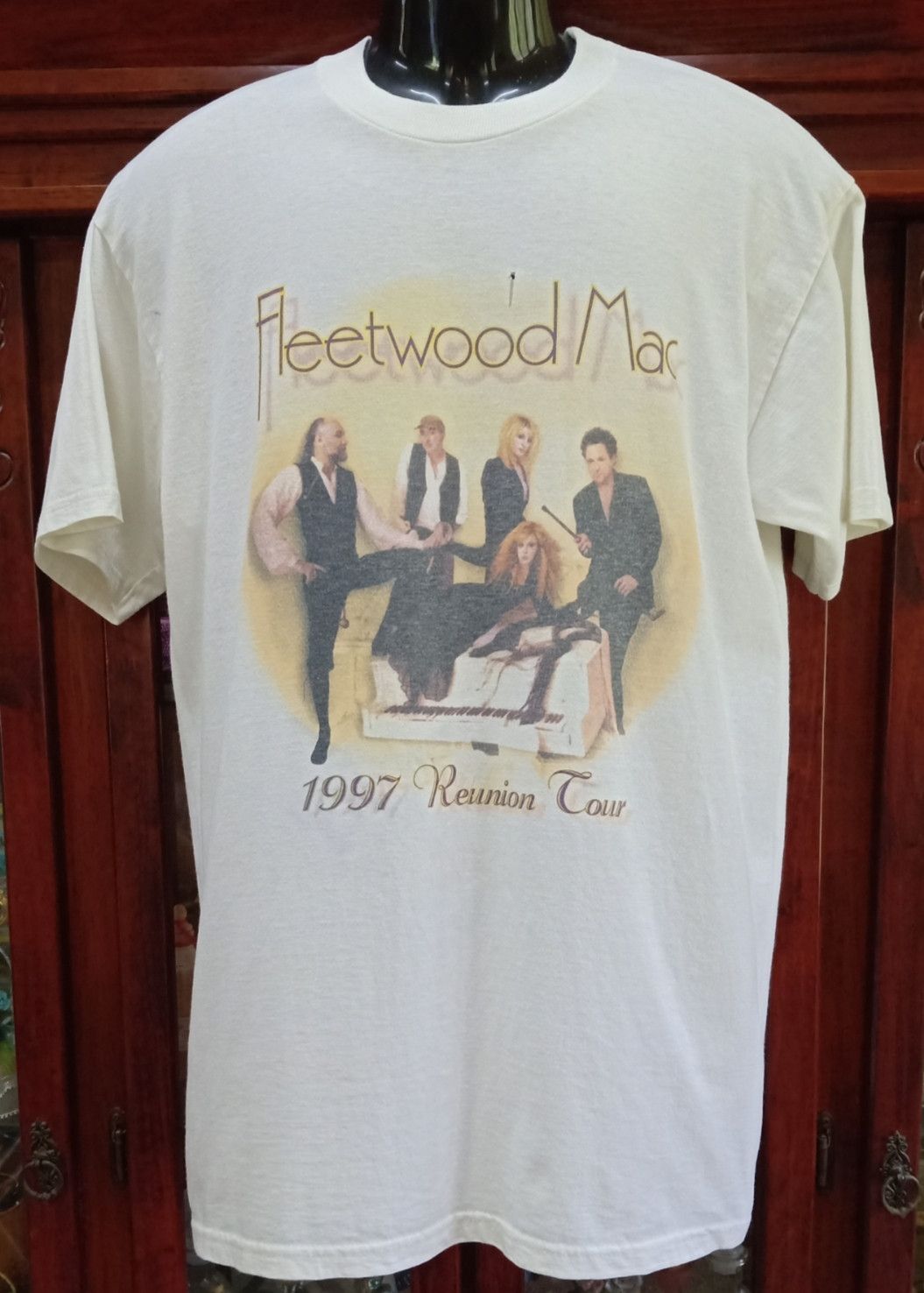 Band Tees Vintage Fleetwood Mac 1997 Reunion Tour T-shirt Size US L / EU 52-54 / 3 - 1 Thumbnail