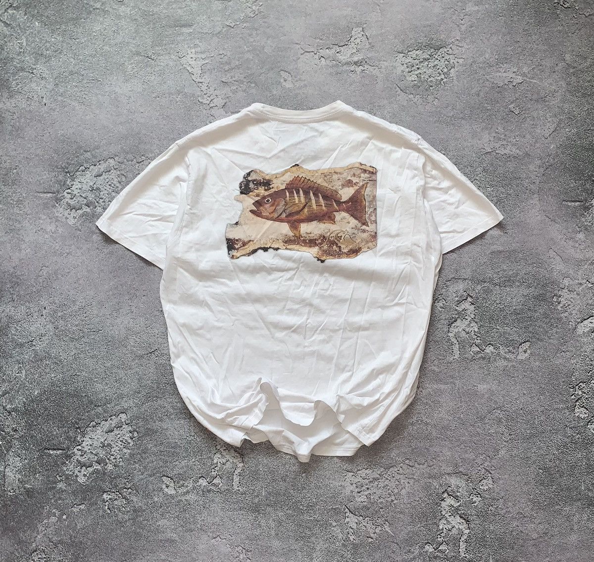 Quicksilver × Quiksilver Quiksilver XL vintage tee T-shirt polobig logo surfing style Size US XL / EU 56 / 4 - 1 Thumbnail