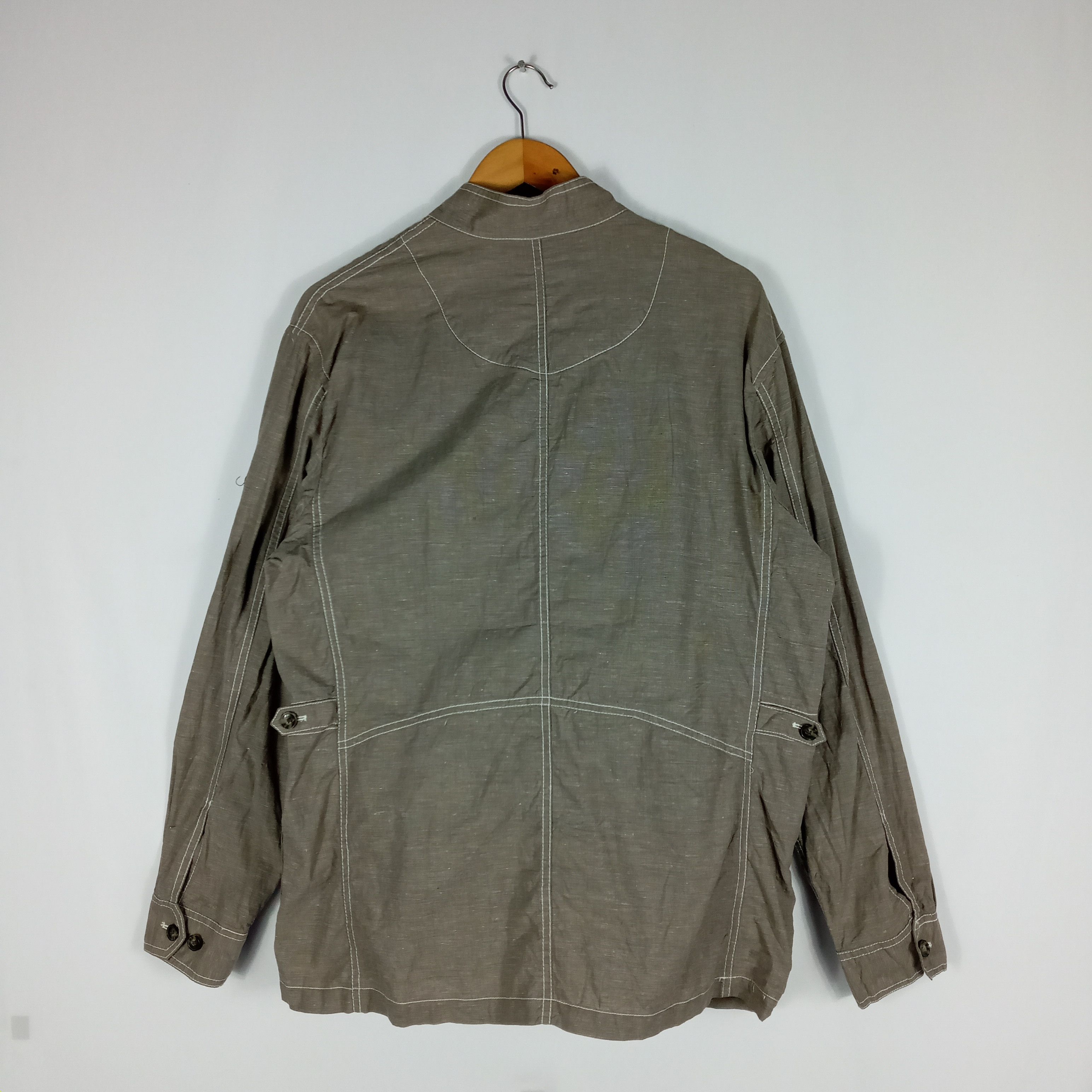 Designer × Vintage Gianni Valentino Button Shirt Work Wear Style Size US M / EU 48-50 / 2 - 2 Thumbnail