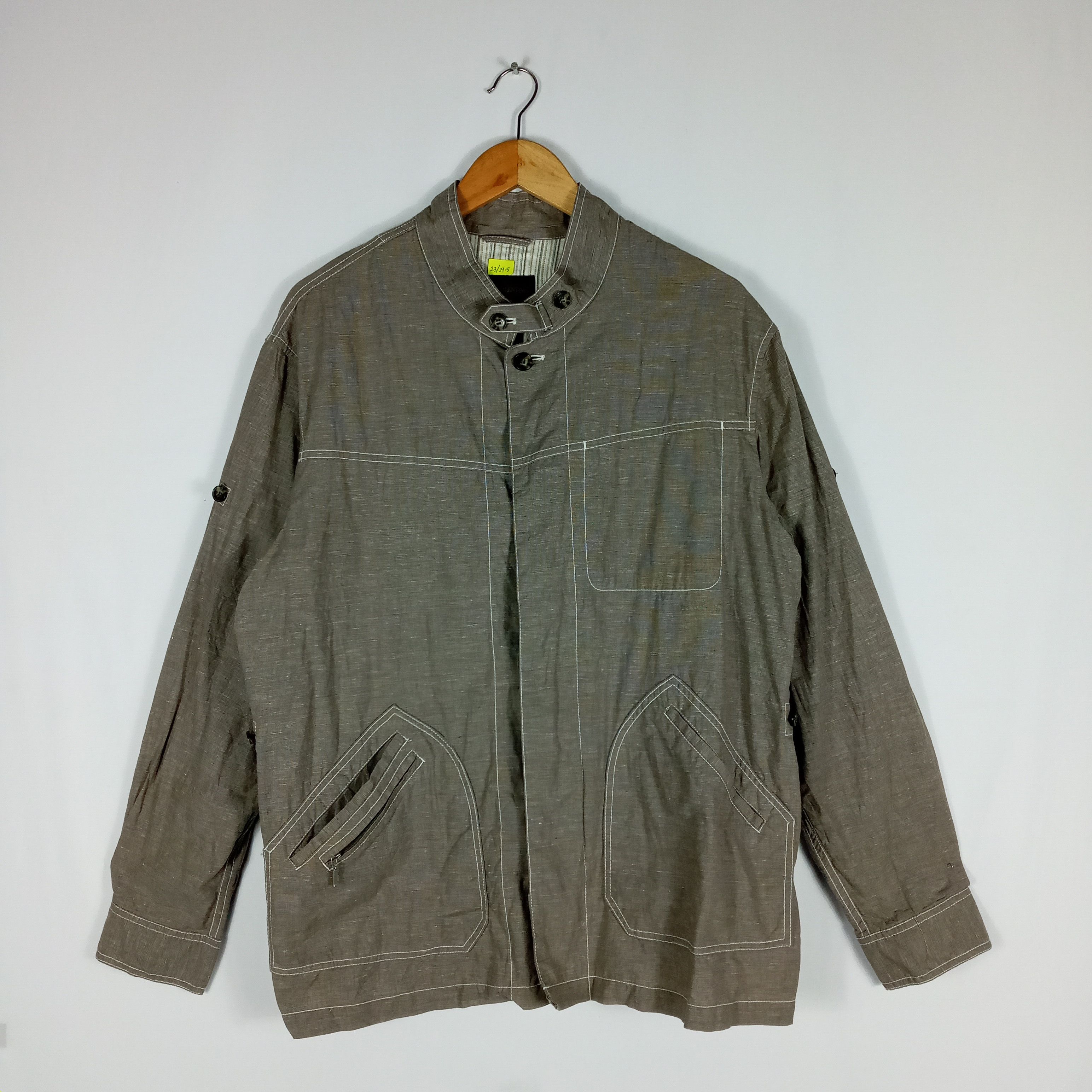 Designer × Vintage Gianni Valentino Button Shirt Work Wear Style Size US M / EU 48-50 / 2 - 1 Thumbnail