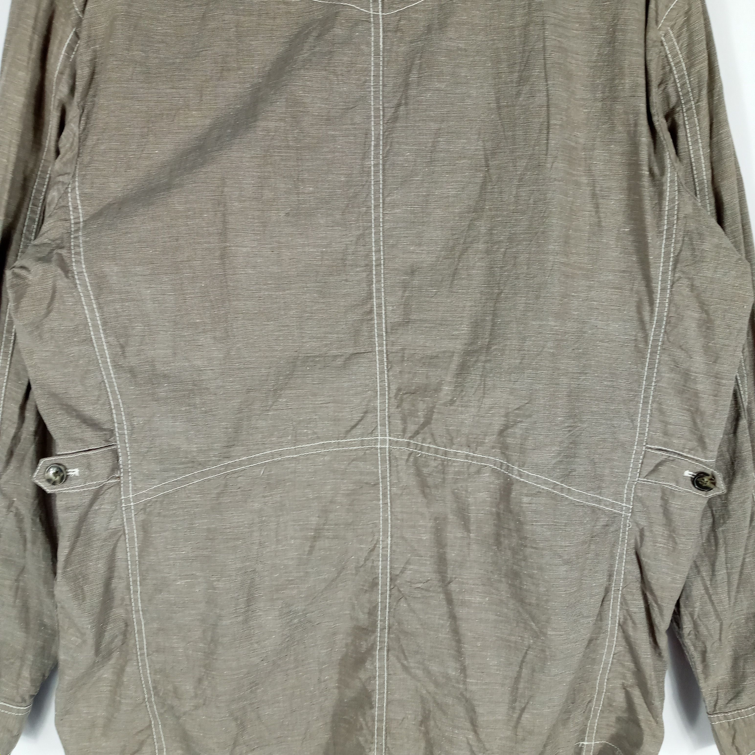 Designer × Vintage Gianni Valentino Button Shirt Work Wear Style Size US M / EU 48-50 / 2 - 10 Thumbnail