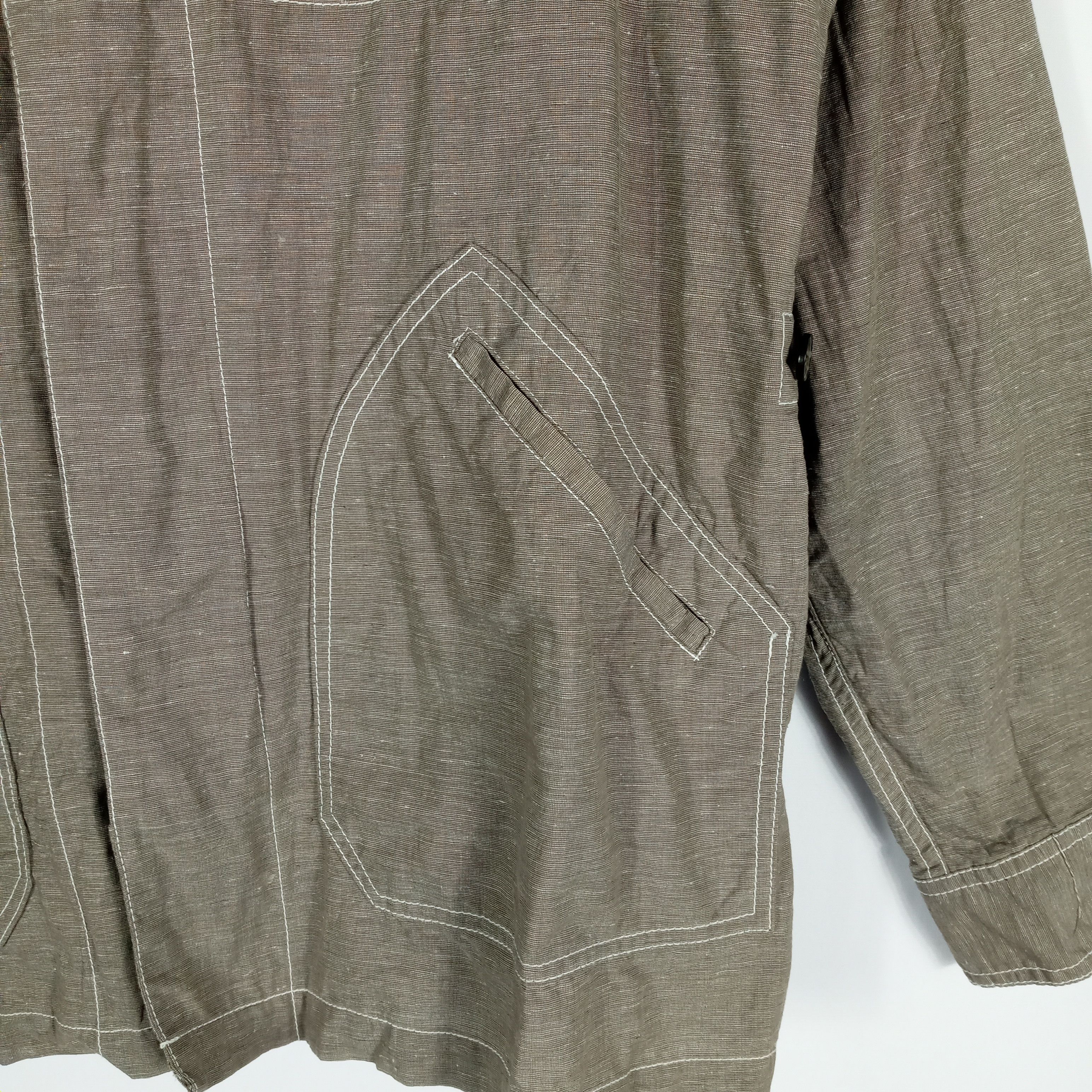 Designer × Vintage Gianni Valentino Button Shirt Work Wear Style Size US M / EU 48-50 / 2 - 4 Thumbnail