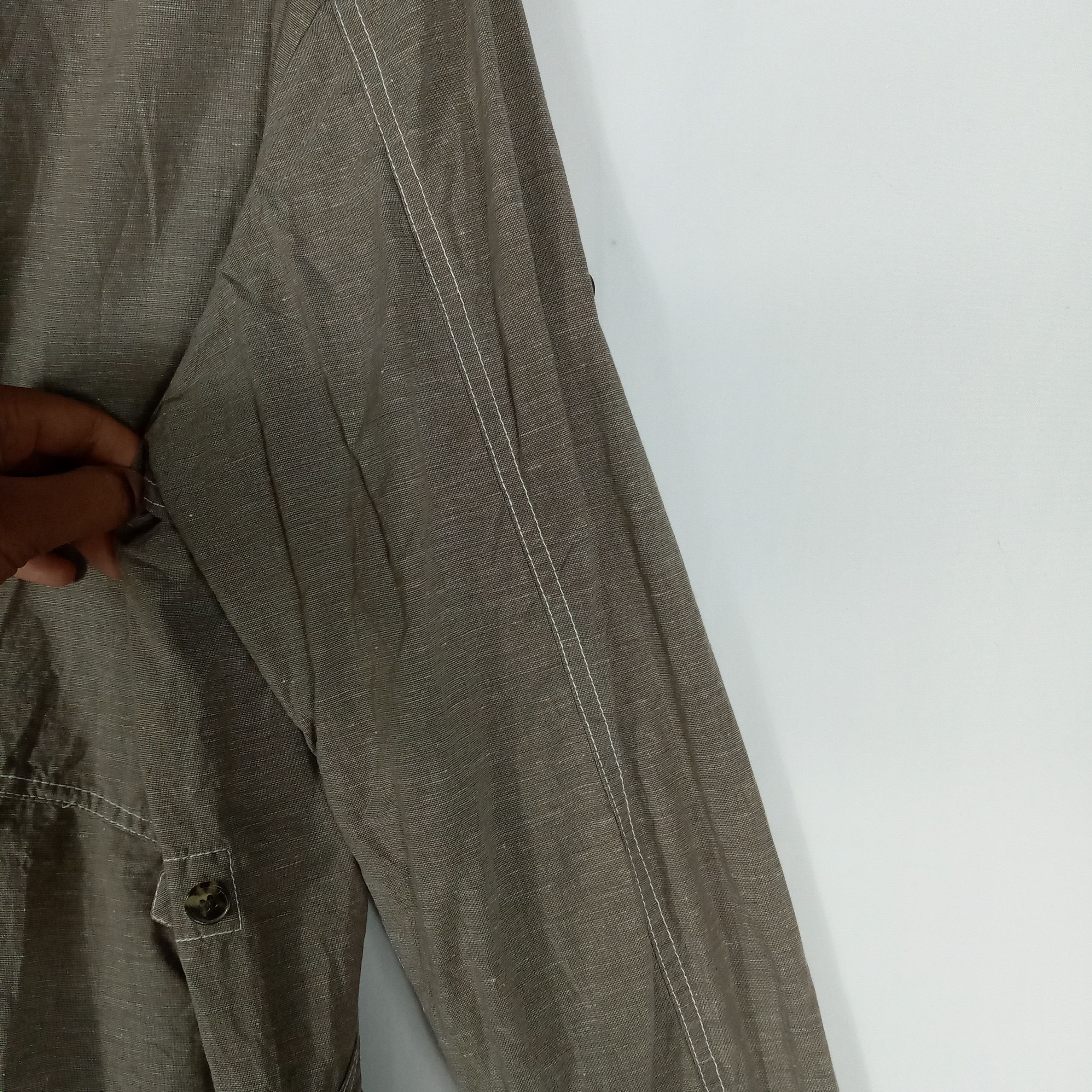 Designer × Vintage Gianni Valentino Button Shirt Work Wear Style Size US M / EU 48-50 / 2 - 13 Thumbnail