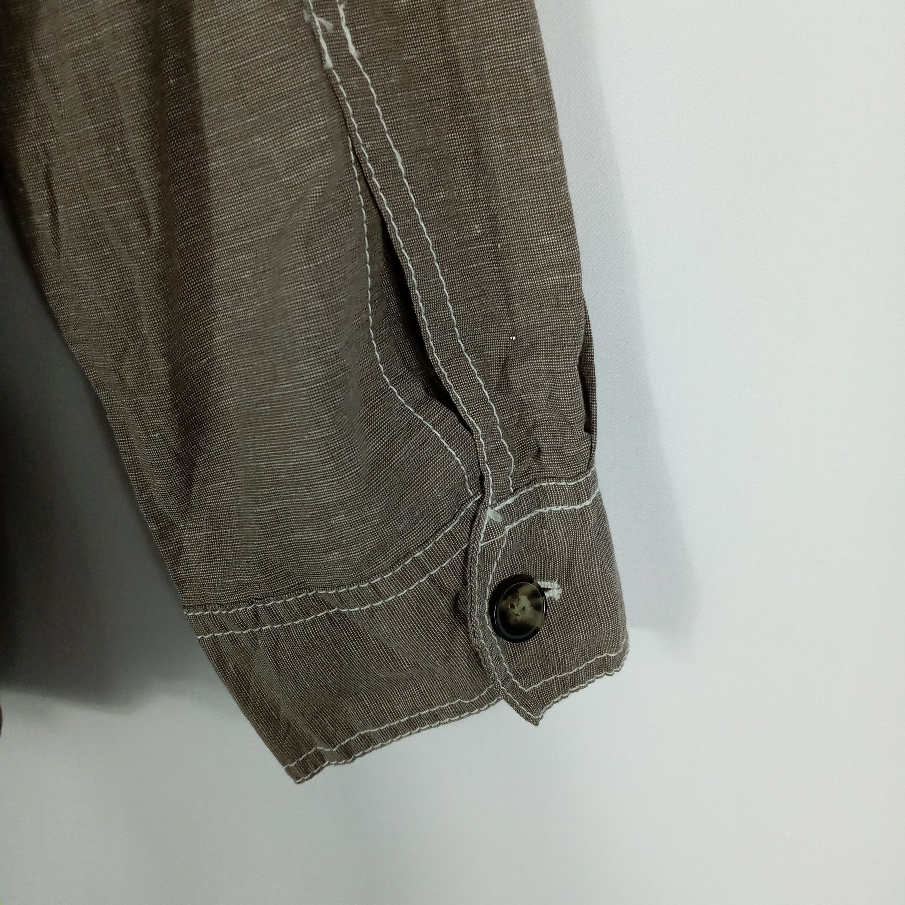 Designer × Vintage Gianni Valentino Button Shirt Work Wear Style Size US M / EU 48-50 / 2 - 12 Thumbnail
