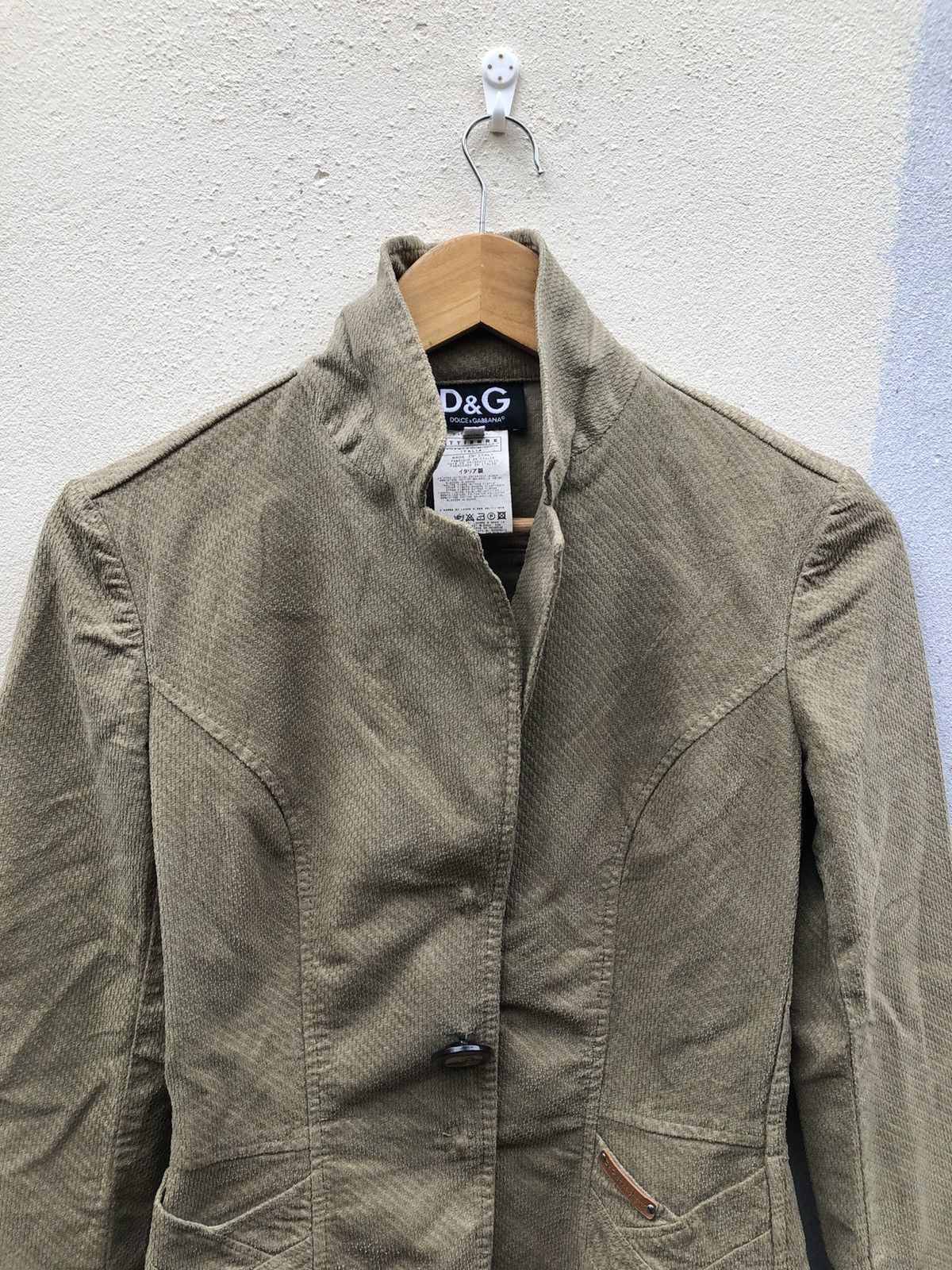 Dolce & Gabbana 🟡Dolce& Gabbana indigo Coat Cropped Size XXL / US 16-18 / IT 52-54 - 4 Thumbnail