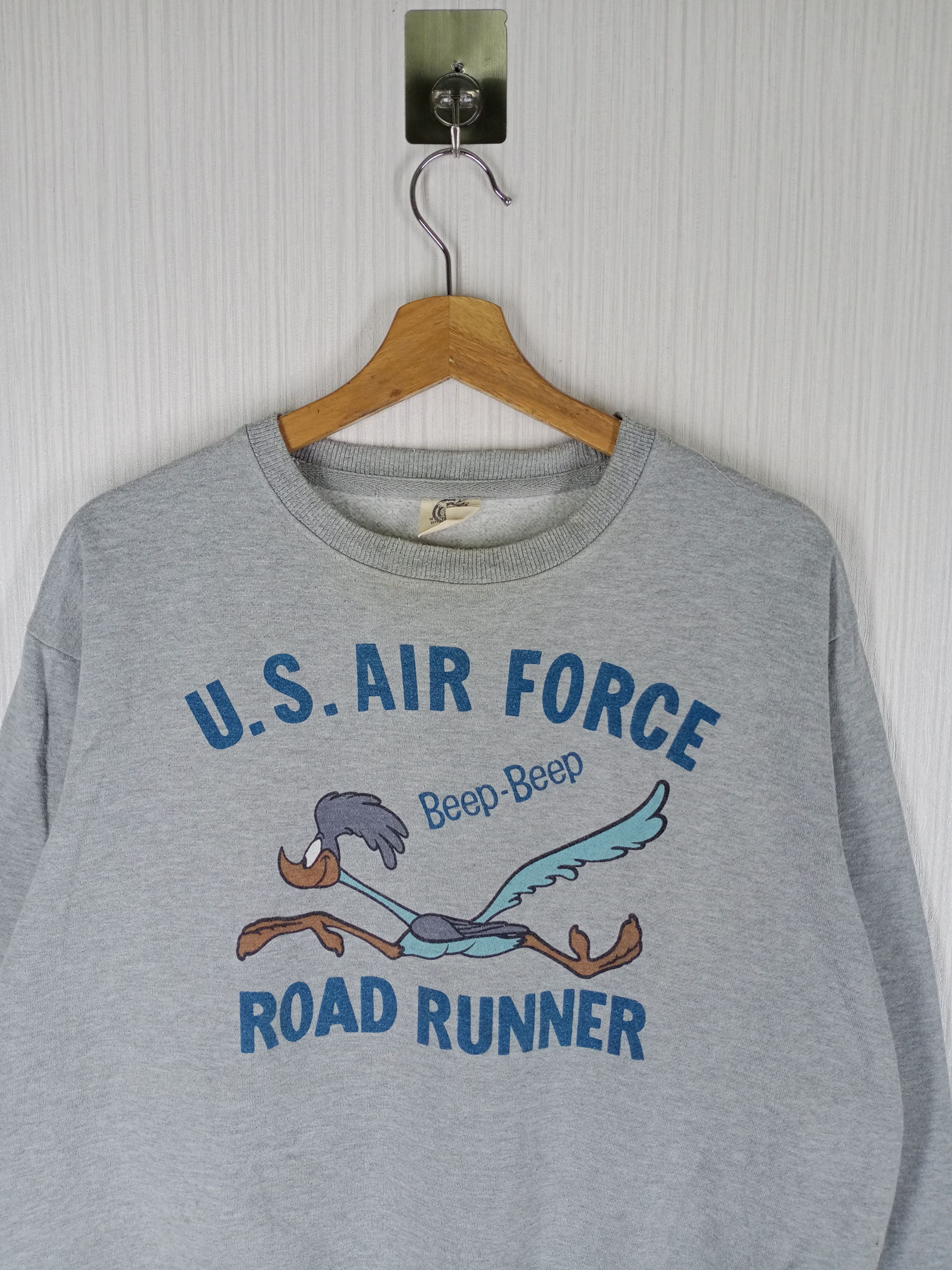Cartoon Network × Vintage × Warner Bros Vintage Rood Runner Wile E. Coyote Sweatshirt Size US L / EU 52-54 / 3 - 2 Thumbnail