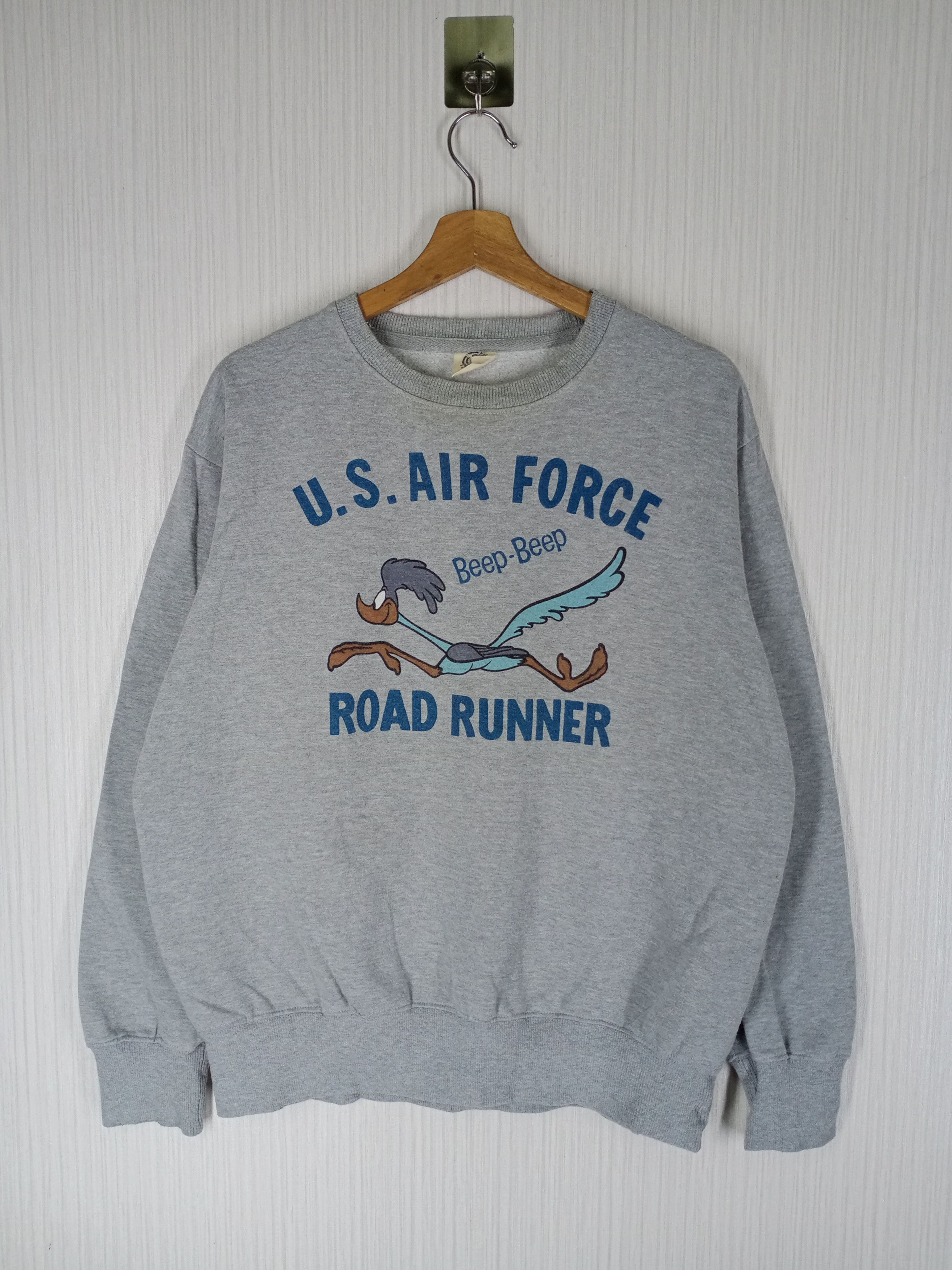 Cartoon Network × Vintage × Warner Bros Vintage Rood Runner Wile E. Coyote Sweatshirt Size US L / EU 52-54 / 3 - 1 Thumbnail