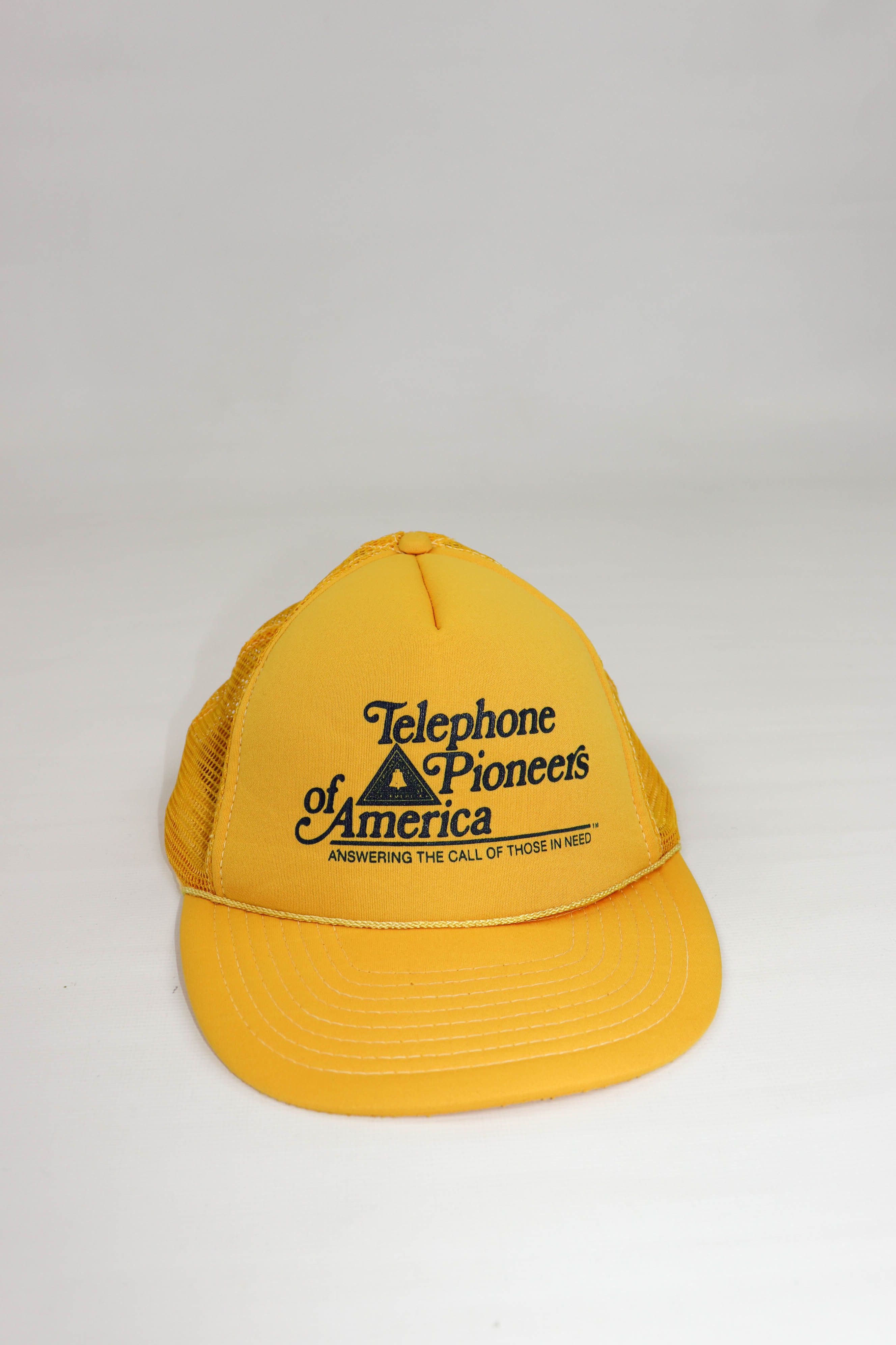 Vintage Telephone Pioneers of America Vintage 90s Trucker Cap Hat Size ONE SIZE - 3 Thumbnail