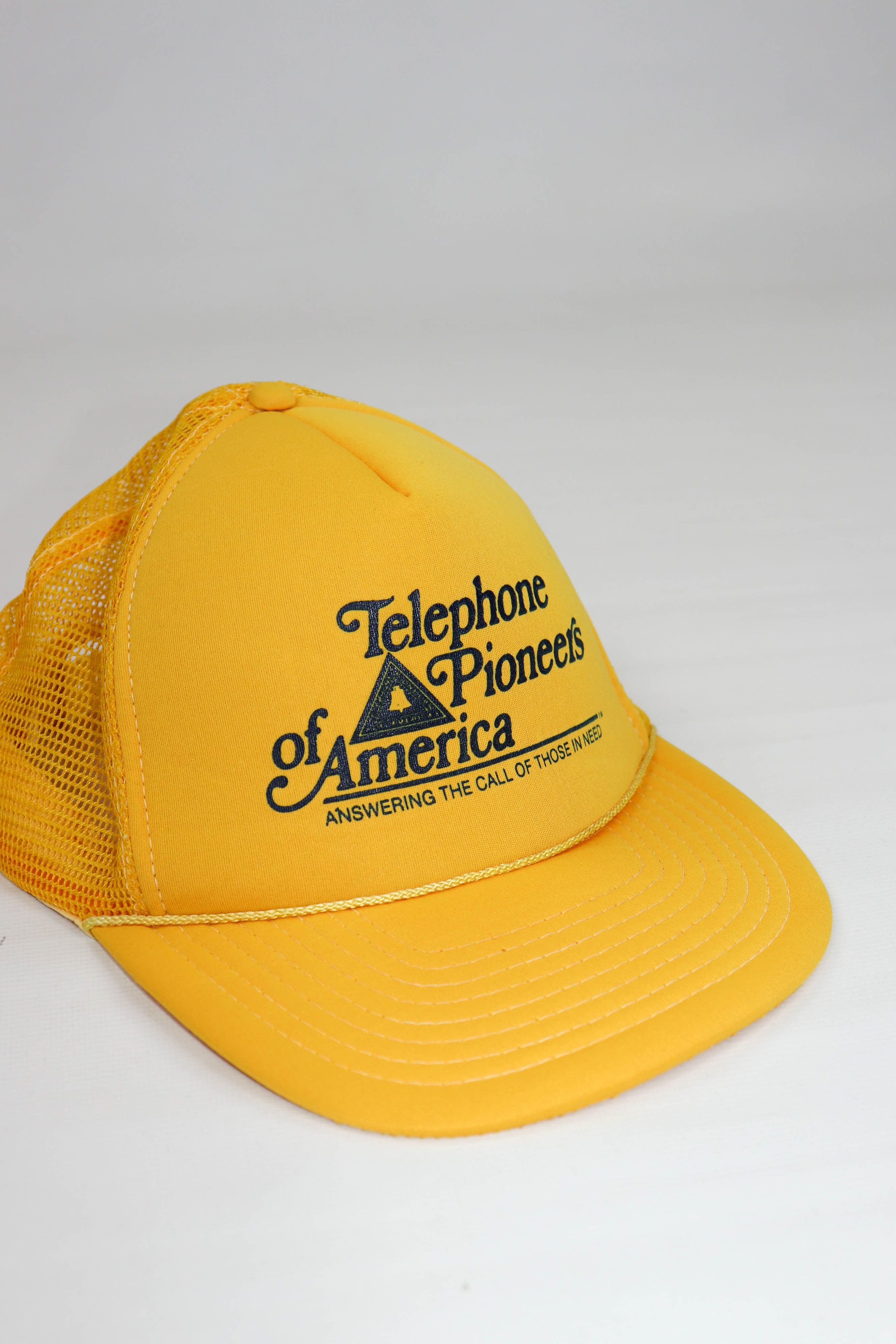 Vintage Telephone Pioneers of America Vintage 90s Trucker Cap Hat Size ONE SIZE - 2 Thumbnail