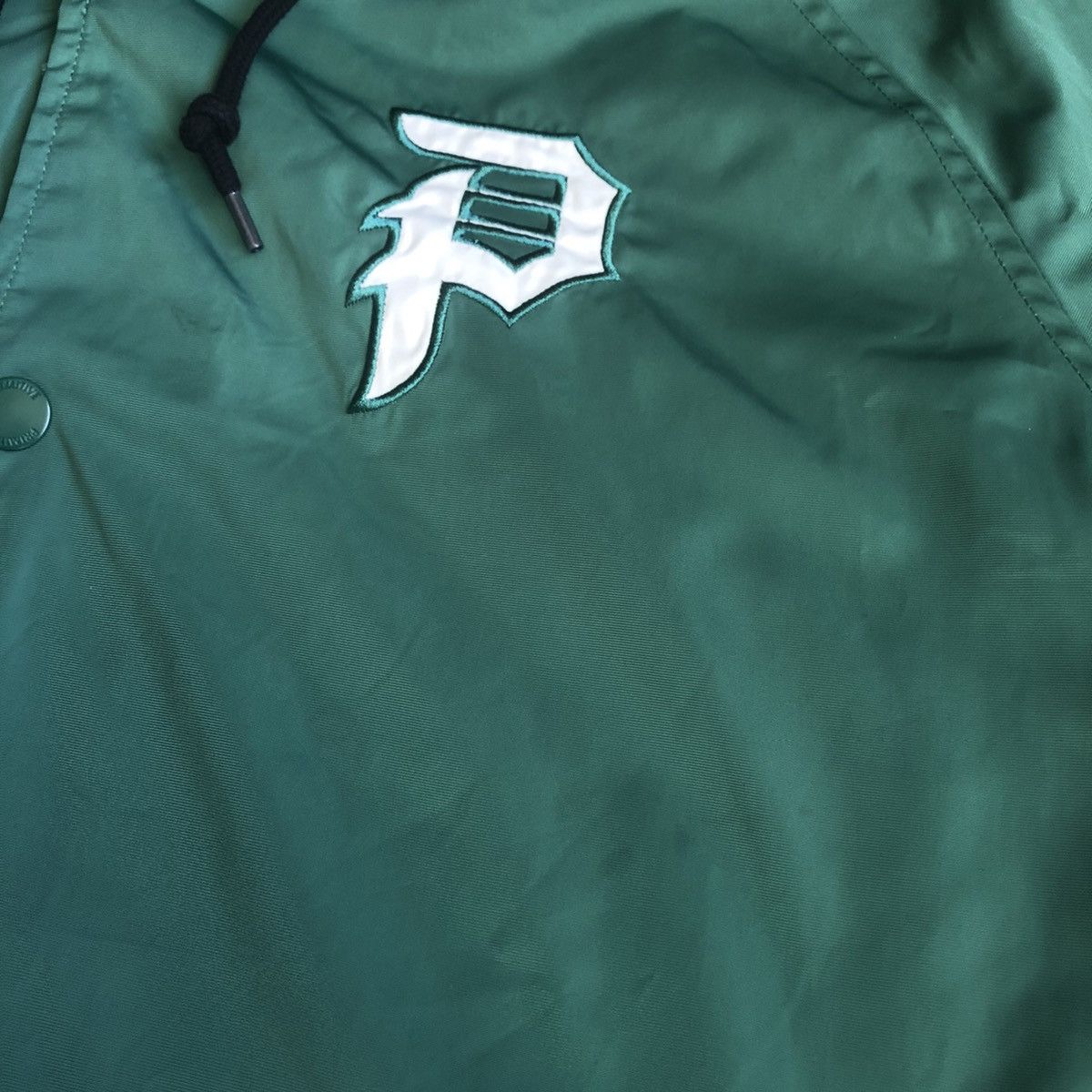 Primitive Vintage Primitive Skateboards Two-Fer Green Varsity Jacket Size US XL / EU 56 / 4 - 8 Thumbnail