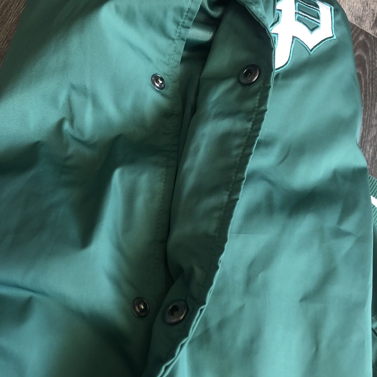 Primitive Vintage Primitive Skateboards Two-Fer Green Varsity Jacket Size US XL / EU 56 / 4 - 7 Thumbnail