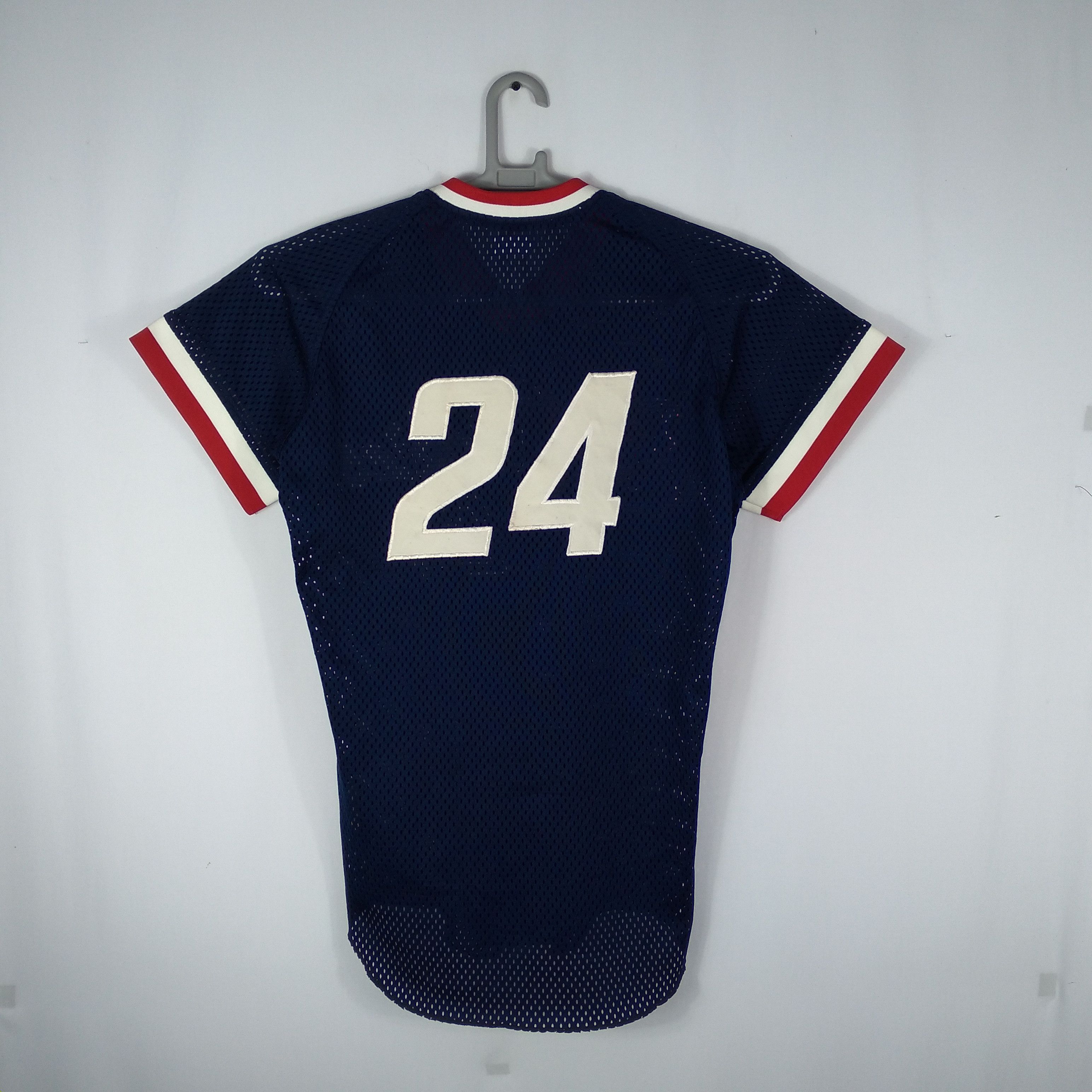 Descente × Japanese Brand × Vintage Vintage Red Vickies Squad Number Baseball League Jersey Size US M / EU 48-50 / 2 - 4 Thumbnail