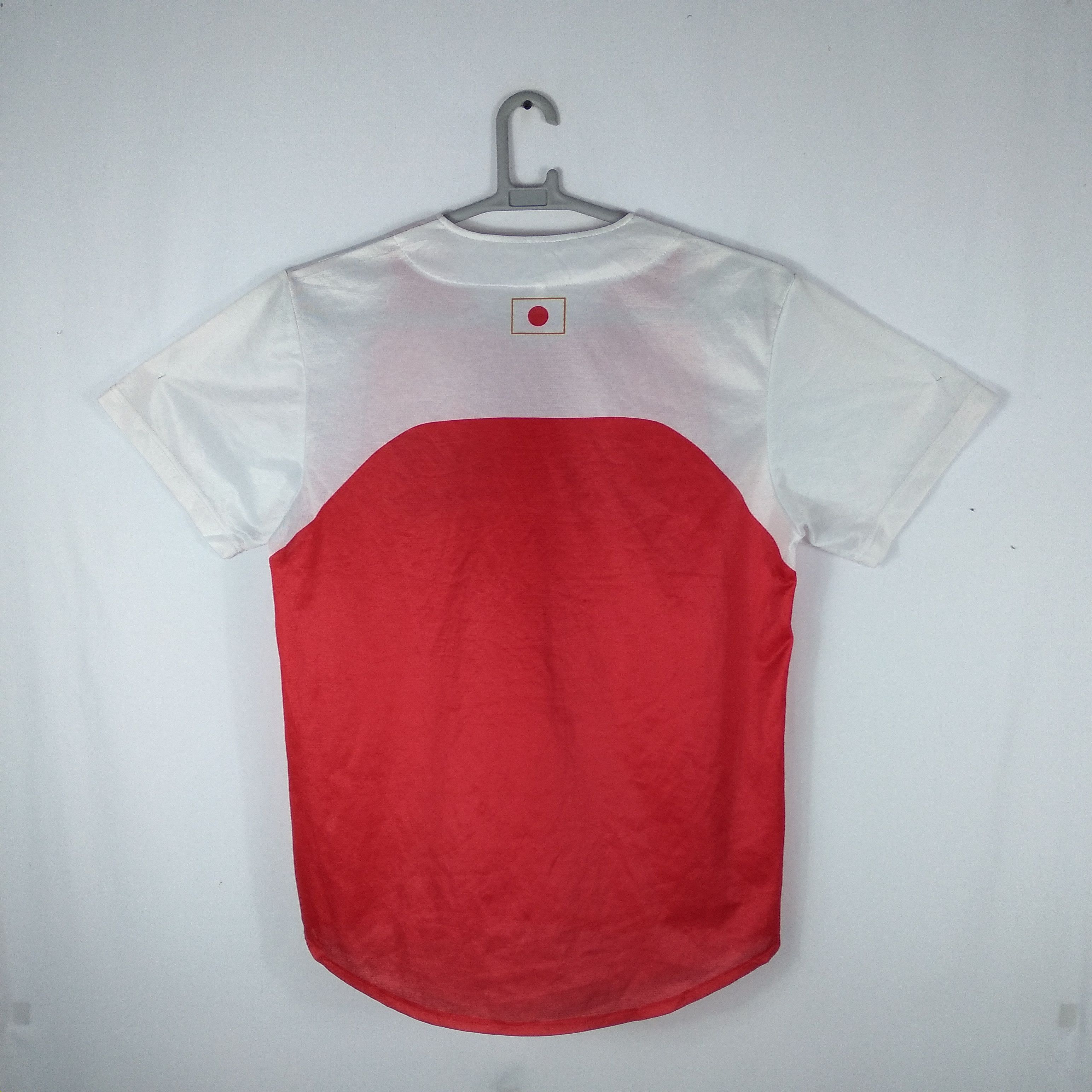 Japanese Brand × Mizuno × Vintage Vintage Mizuno Japan Baseball Full Buttons Jersey Size US L / EU 52-54 / 3 - 4 Thumbnail