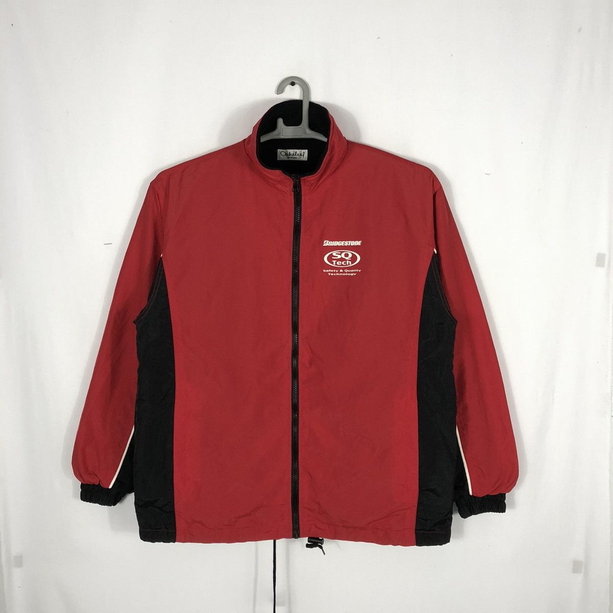 Japanese Brand × Vintage Vintage Bridgestone Big Spellout Safety Ride Jacket Size US M / EU 48-50 / 2 - 1 Thumbnail