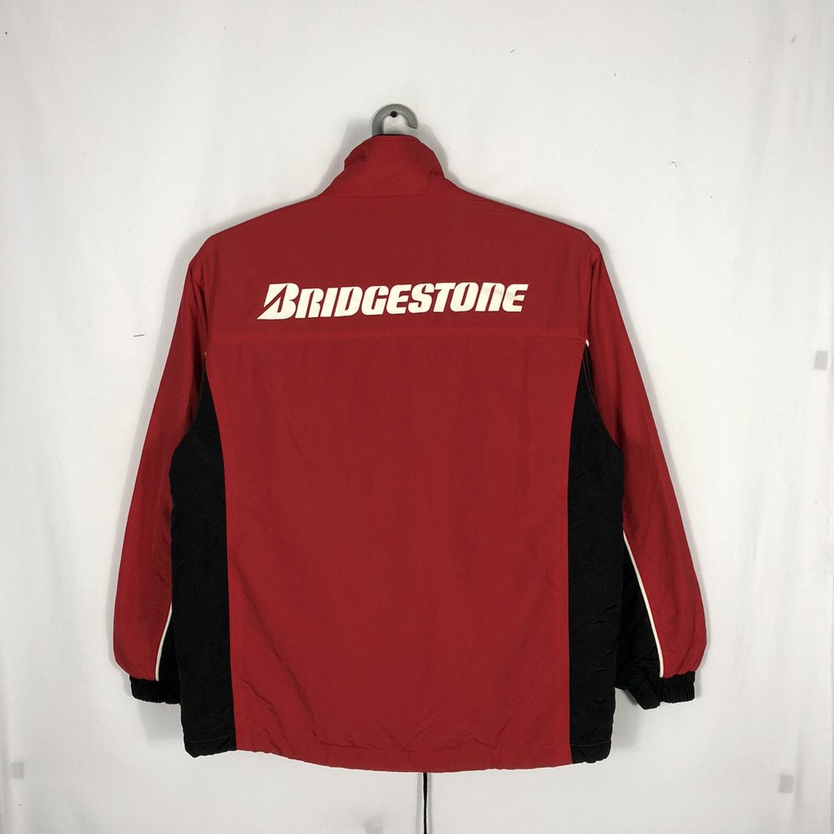 Japanese Brand × Vintage Vintage Bridgestone Big Spellout Safety Ride Jacket Size US M / EU 48-50 / 2 - 5 Thumbnail