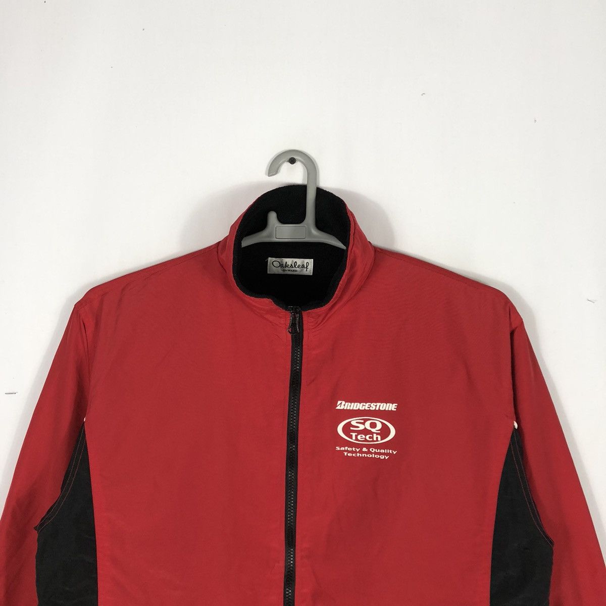 Japanese Brand × Vintage Vintage Bridgestone Big Spellout Safety Ride Jacket Size US M / EU 48-50 / 2 - 2 Thumbnail