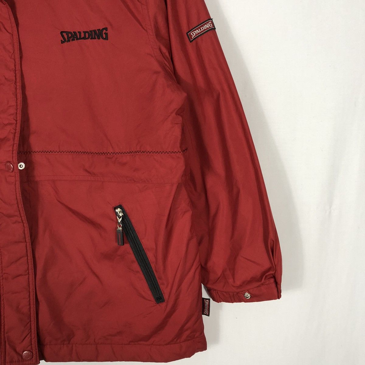 Japanese Brand × Spalding × Vintage Vintage Spalding Mini Spellout Puffer Style Jacket Size US M / EU 48-50 / 2 - 6 Thumbnail