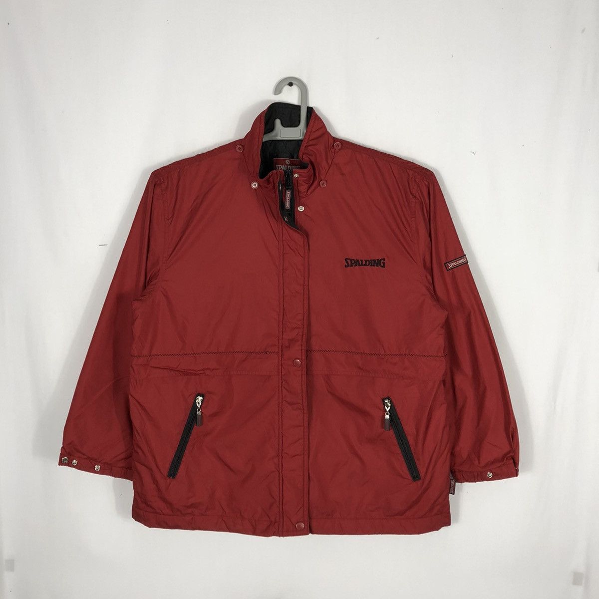 Japanese Brand × Spalding × Vintage Vintage Spalding Mini Spellout Puffer Style Jacket Size US M / EU 48-50 / 2 - 1 Thumbnail