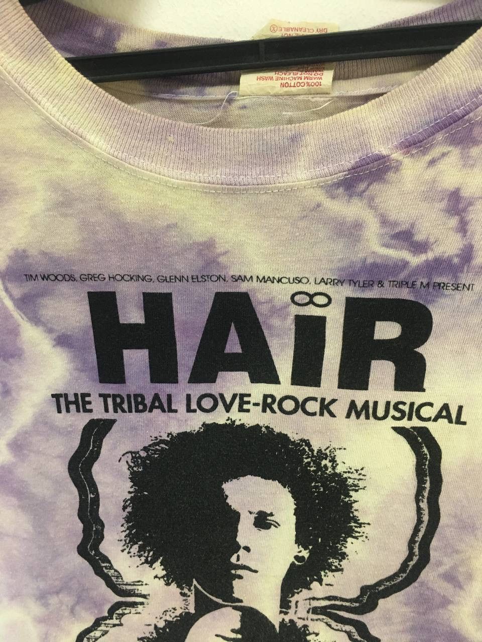 Band Tees × Vintage Vintage hair the tribal love rock musical Size US XL / EU 56 / 4 - 13 Thumbnail