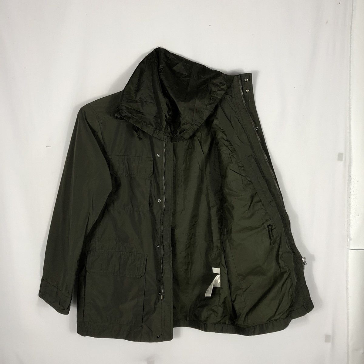 Japanese Brand × Uniqlo × Vintage Japanese Brand Uniqlo Four Pockets Military Hoodie Jacket Size US M / EU 48-50 / 2 - 10 Thumbnail