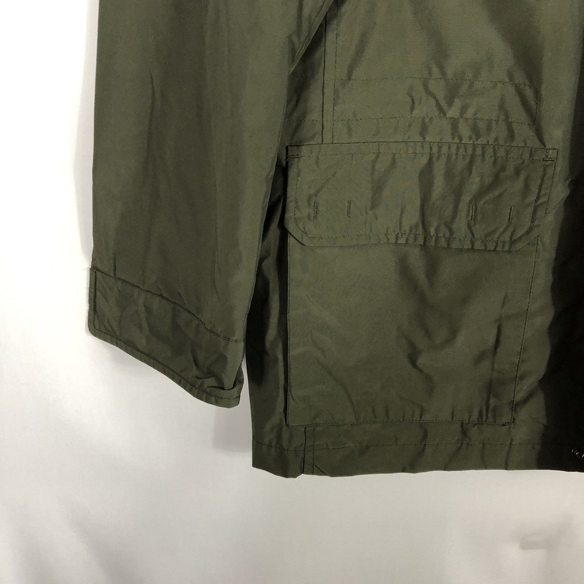 Japanese Brand × Uniqlo × Vintage Japanese Brand Uniqlo Four Pockets Military Hoodie Jacket Size US M / EU 48-50 / 2 - 7 Thumbnail