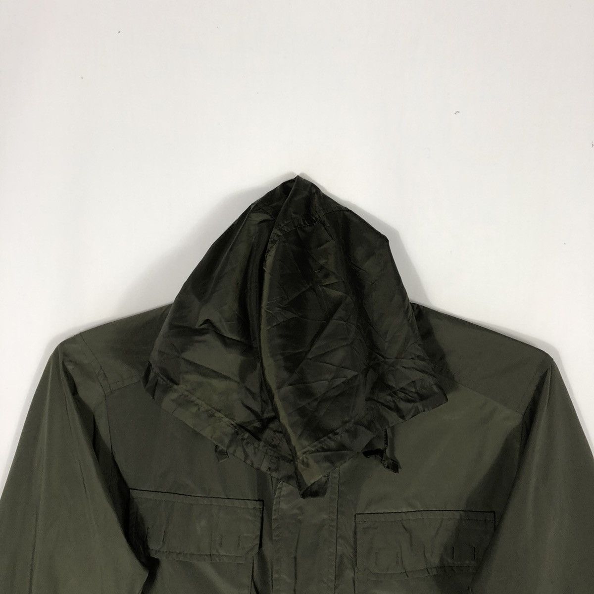 Japanese Brand × Uniqlo × Vintage Japanese Brand Uniqlo Four Pockets Military Hoodie Jacket Size US M / EU 48-50 / 2 - 2 Thumbnail
