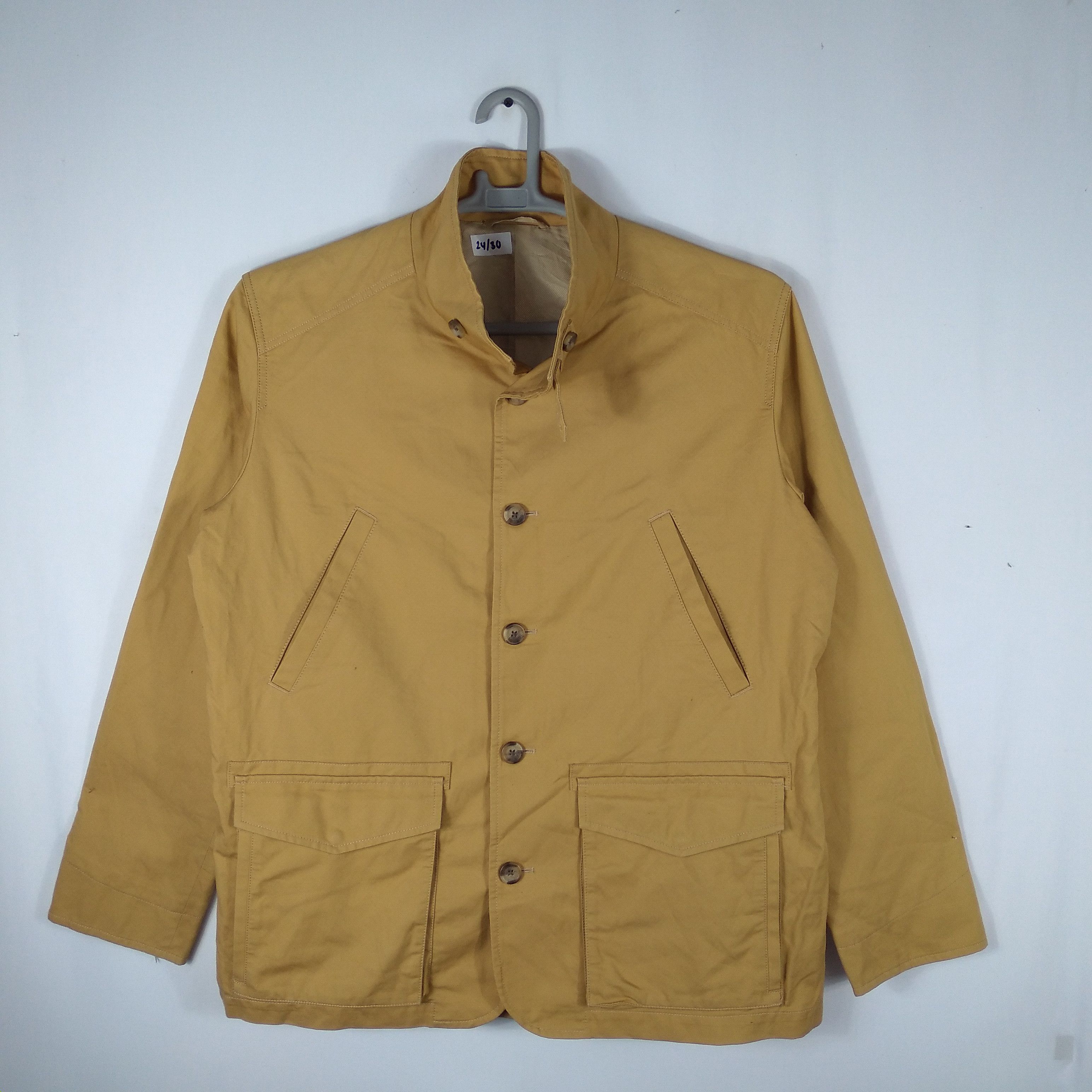 Eddie Bauer Double Pocket Buttons Workwear Chore Jacket