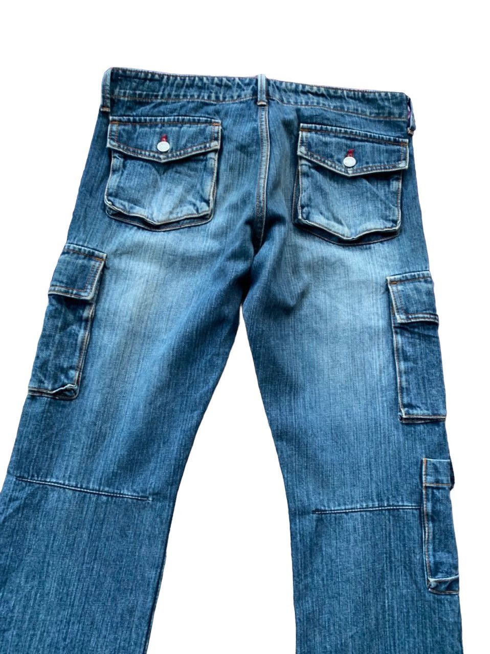 Japanese Brand Hiromichi Nakano Cargo Denim Size 33" - 11 Thumbnail