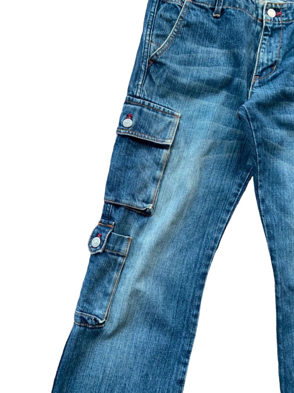 Japanese Brand Hiromichi Nakano Cargo Denim Size 33" - 4 Thumbnail