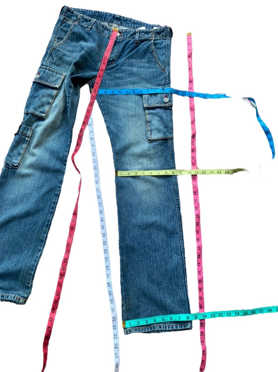Japanese Brand Hiromichi Nakano Cargo Denim Size 33" - 16 Thumbnail