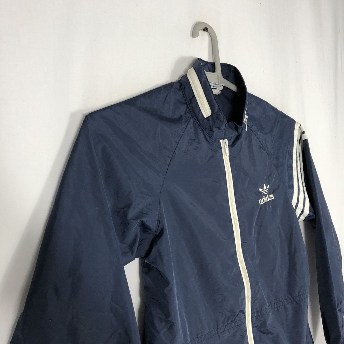Adidas × Vintage Vintage Adidas Windbreaker Training Coach Hoodie Jacket Size US XXS / EU 40 - 7 Thumbnail