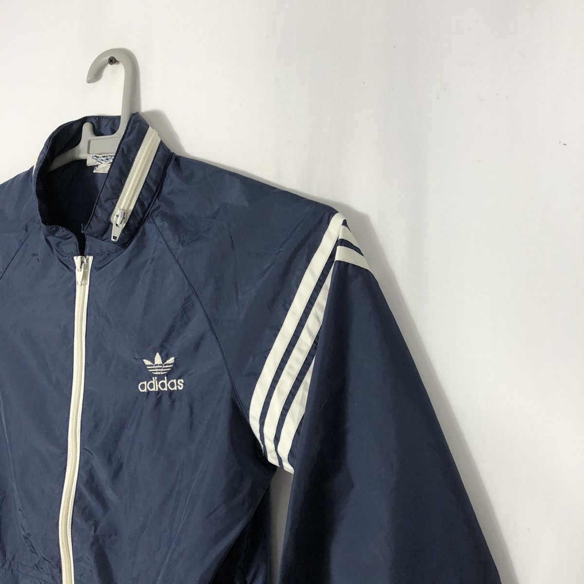 Adidas × Vintage Vintage Adidas Windbreaker Training Coach Hoodie Jacket Size US XXS / EU 40 - 5 Thumbnail