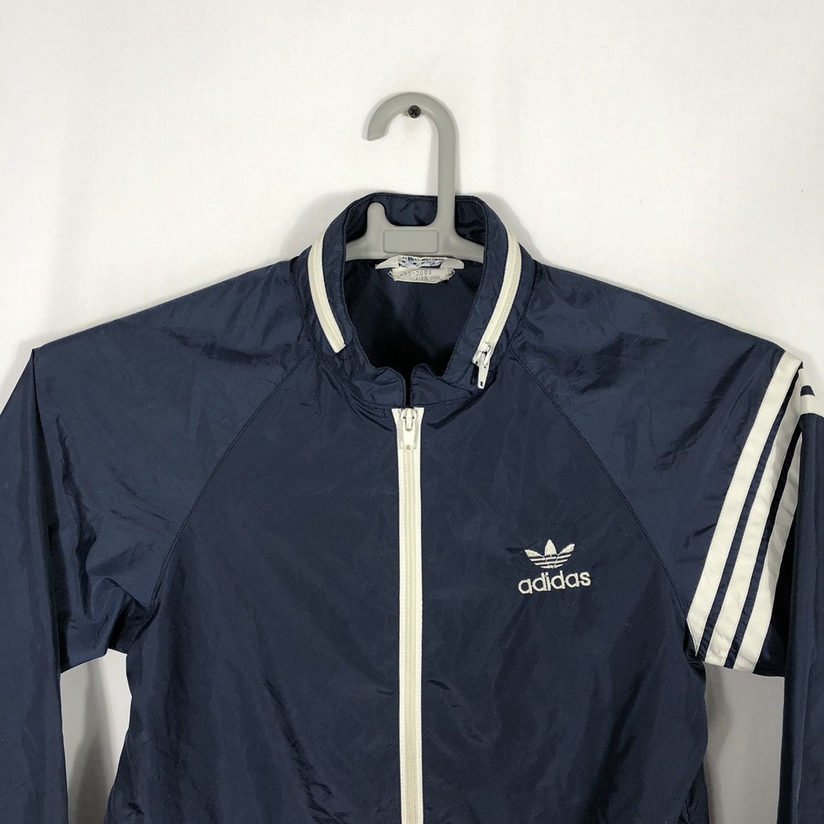 Adidas × Vintage Vintage Adidas Windbreaker Training Coach Hoodie Jacket Size US XXS / EU 40 - 2 Thumbnail